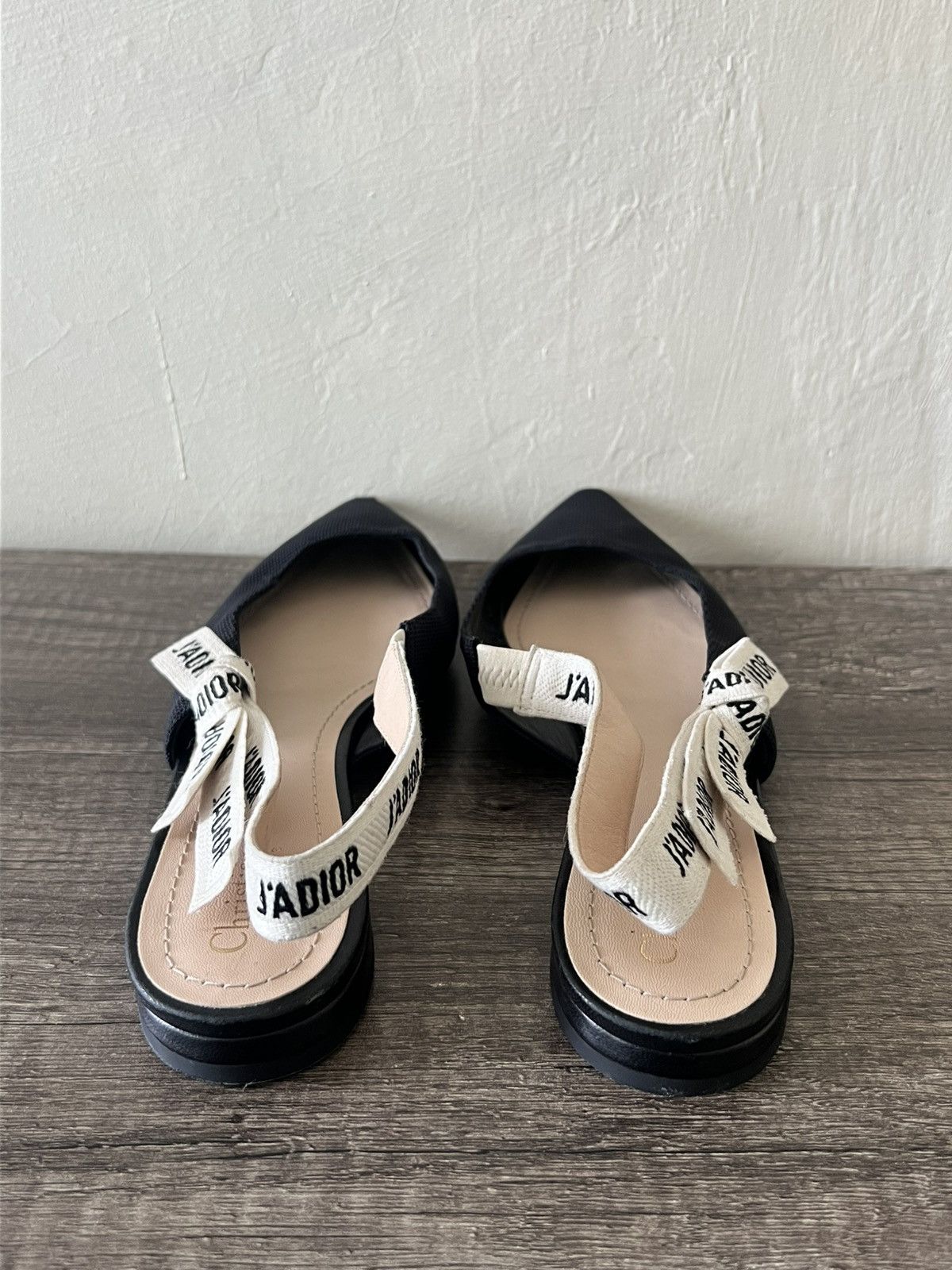 Christian Dior Monsieur CHRISTIAN DIOR J'ADIOR SLINGBACK FLATS Size US 10.5 / IT 40.5 - 11 Thumbnail