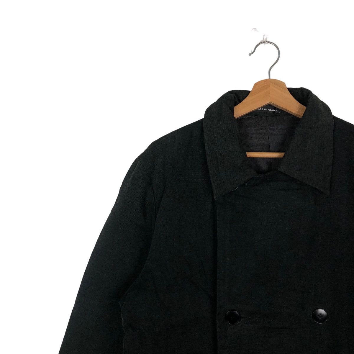 agnes b. 🔥RARE LONG FLY COAT JACKET AGNES.B MADE IN FRANCE Size US M / EU 48-50 / 2 - 6 Thumbnail