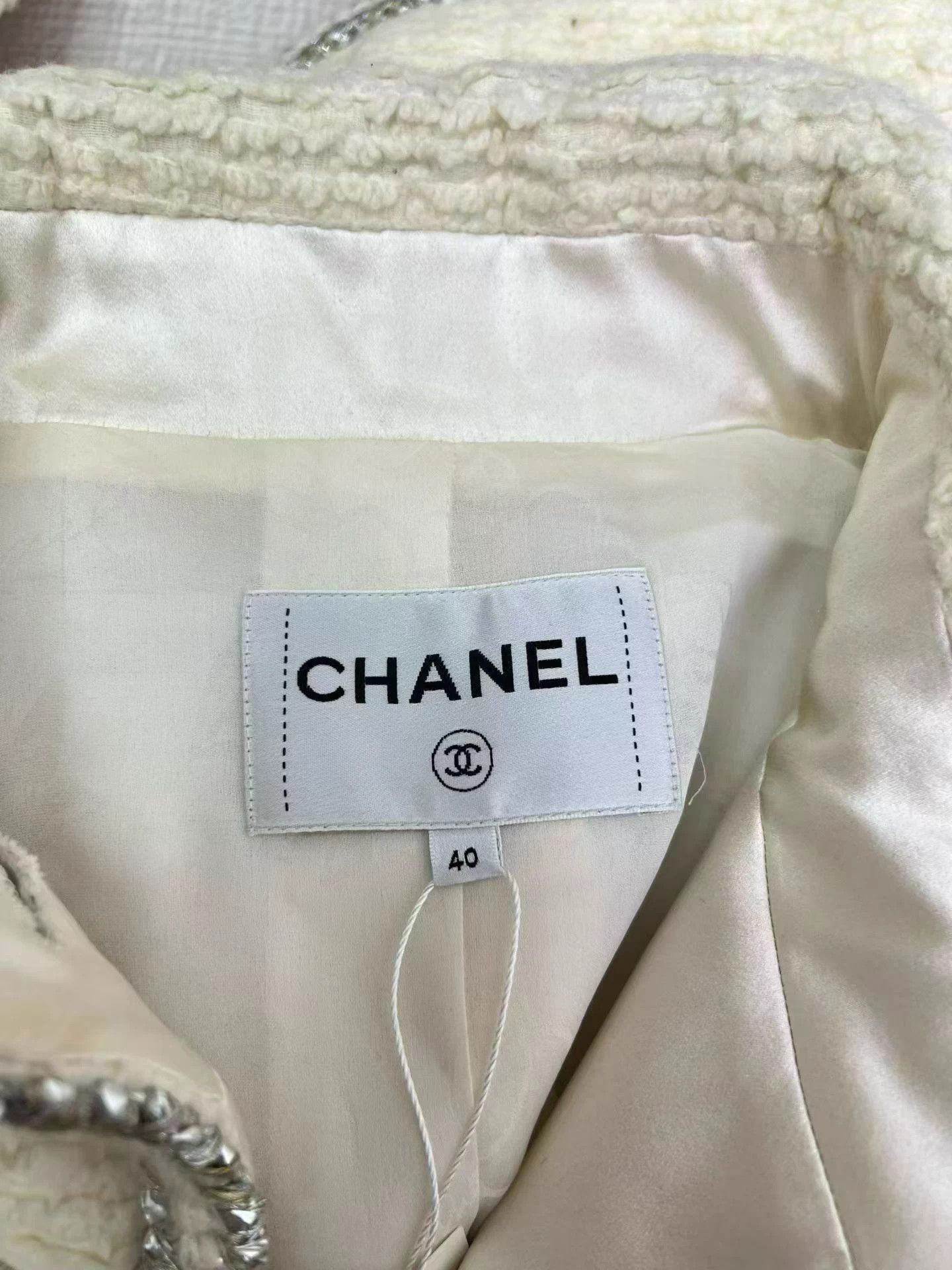 Chanel Chanel Space Women's Color Blocked 40 Jacket Size M / US 6-8 / IT 42-44 - 5 Thumbnail