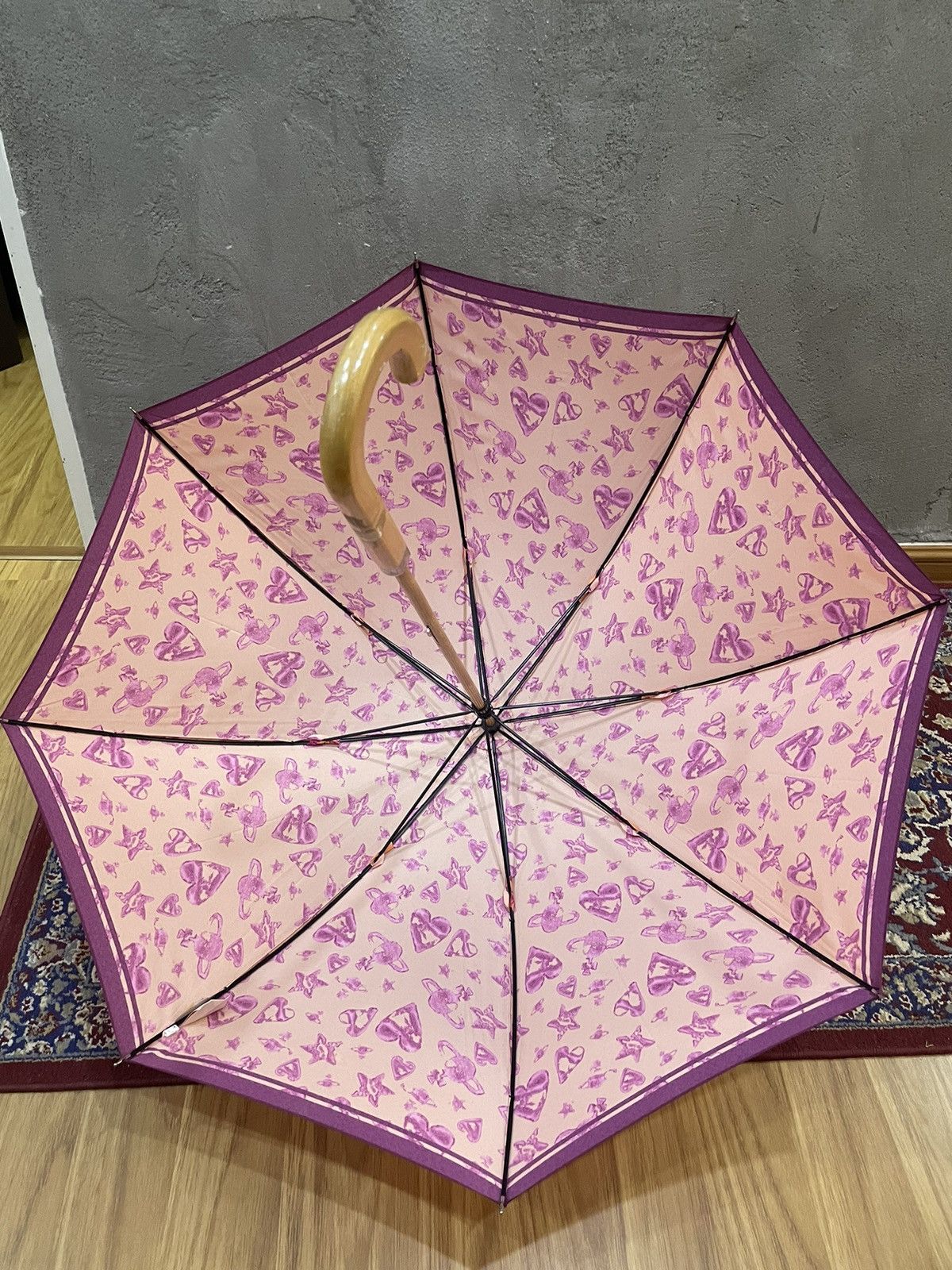 Vivienne Westwood Vivienne Westwood “Orb Skull Love “ Umbrella Size ONE SIZE - 8 Thumbnail