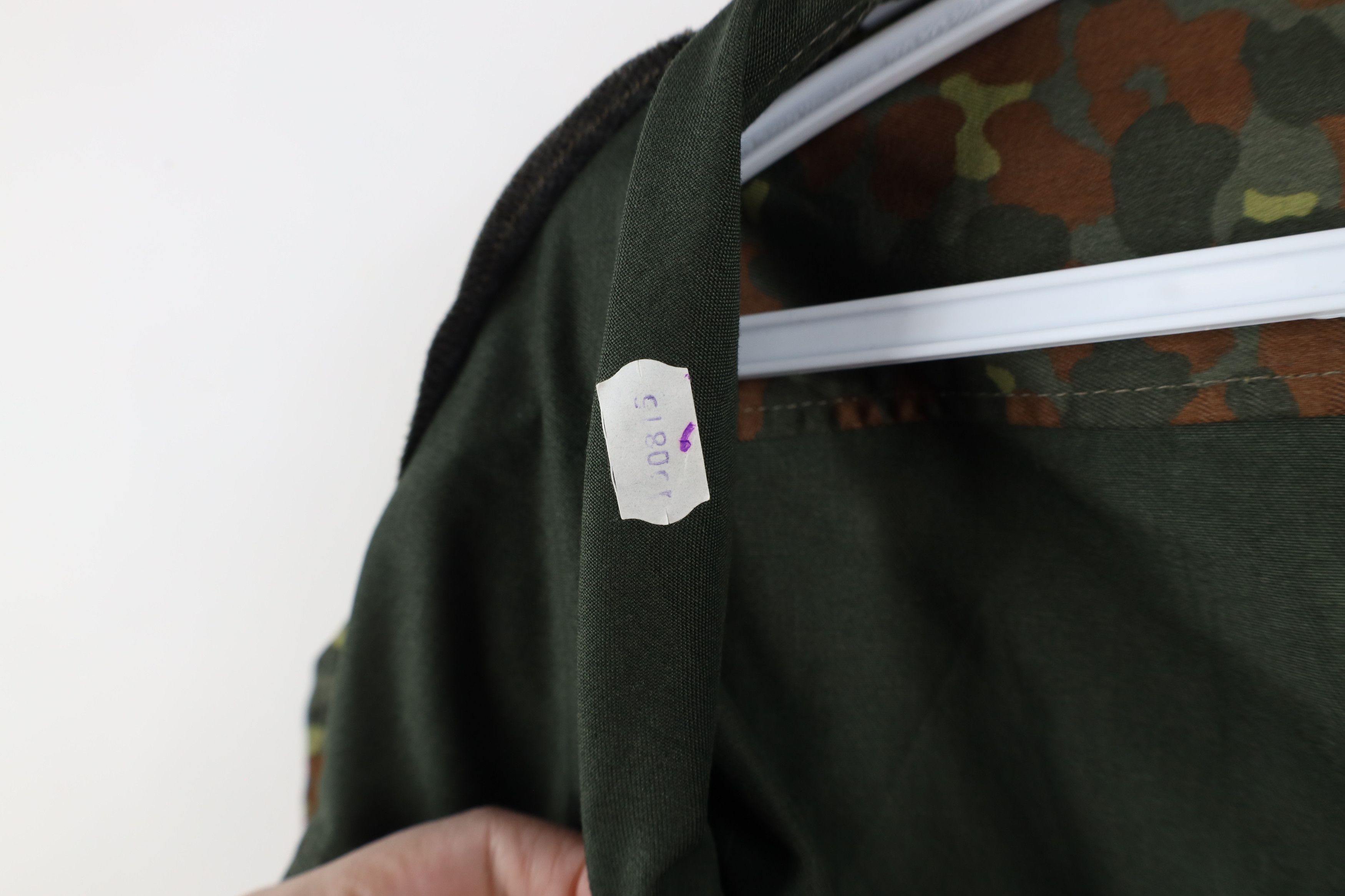 Vintage Vintage 90s German Military Camouflage Field Combat Jacket Size US XL / EU 56 / 4 - 9 Thumbnail