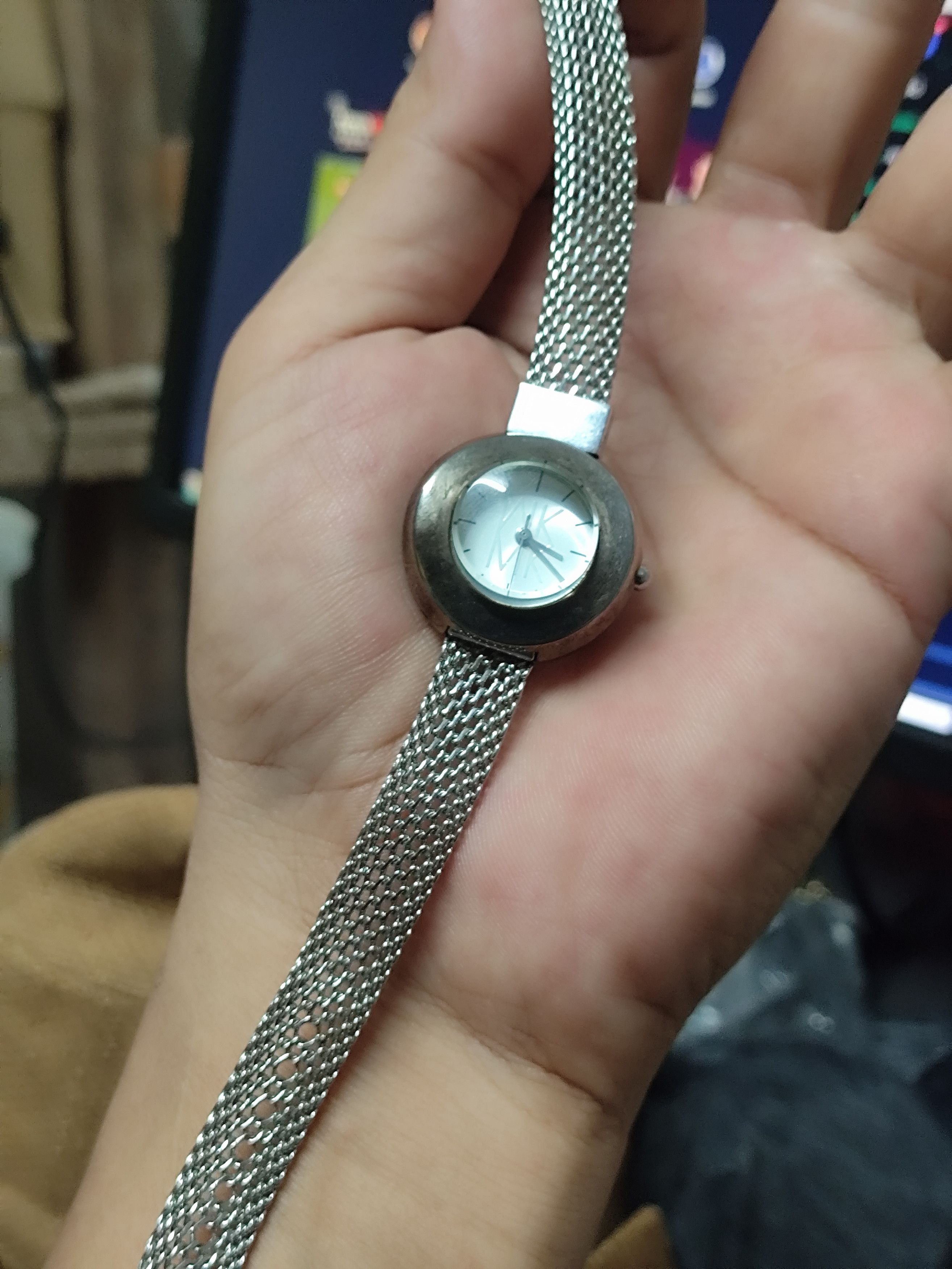 Michel Klein × Vintage MK MICHEL KLEIN LADIES VINTAGE WATCH FULL STEEL Size ONE SIZE - 6 Thumbnail