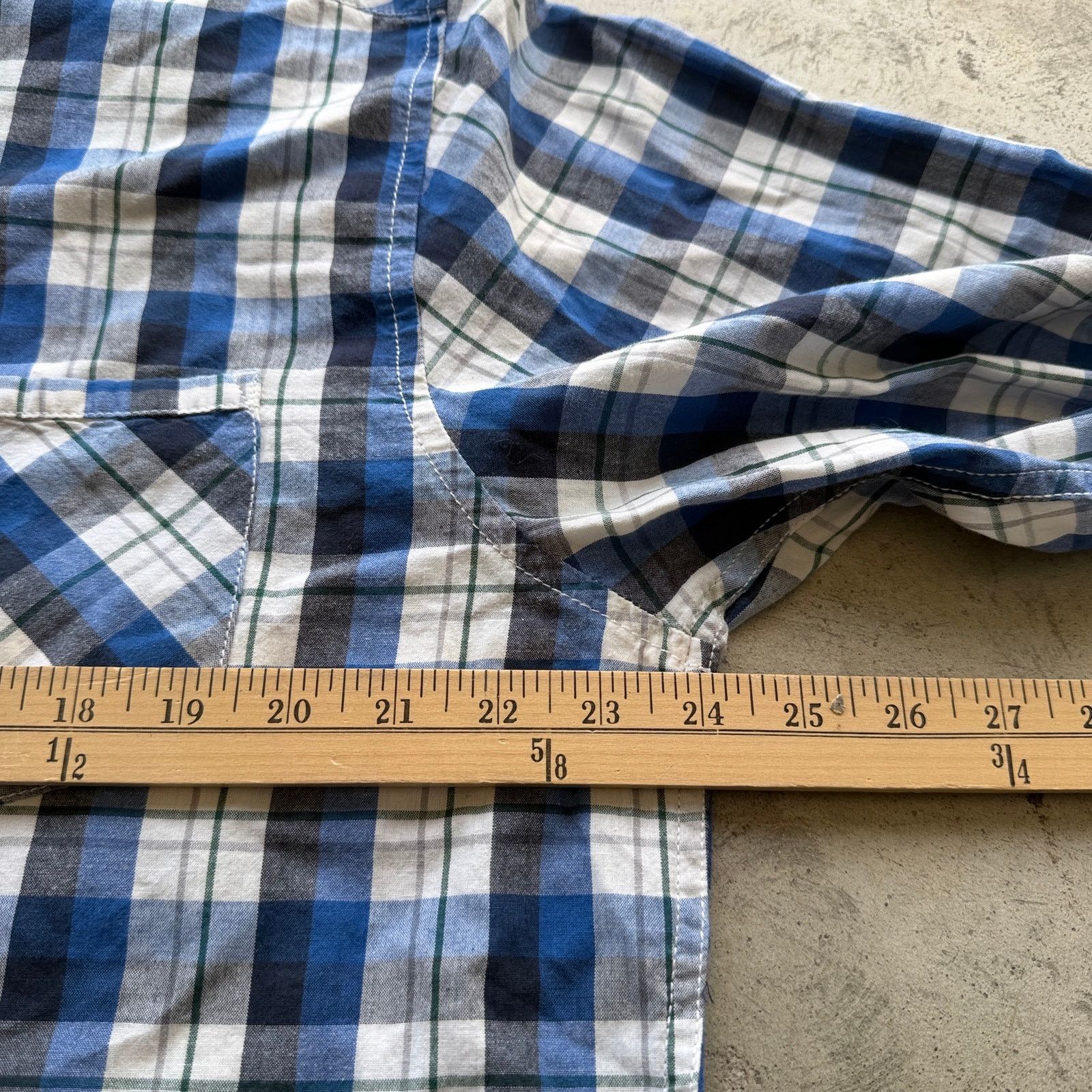 Quicksilver Vtg y2k Quiksilver Blue Plaid Long Sleeve Button Down Shirt Size US XXL / EU 58 / 5 - 6 Thumbnail