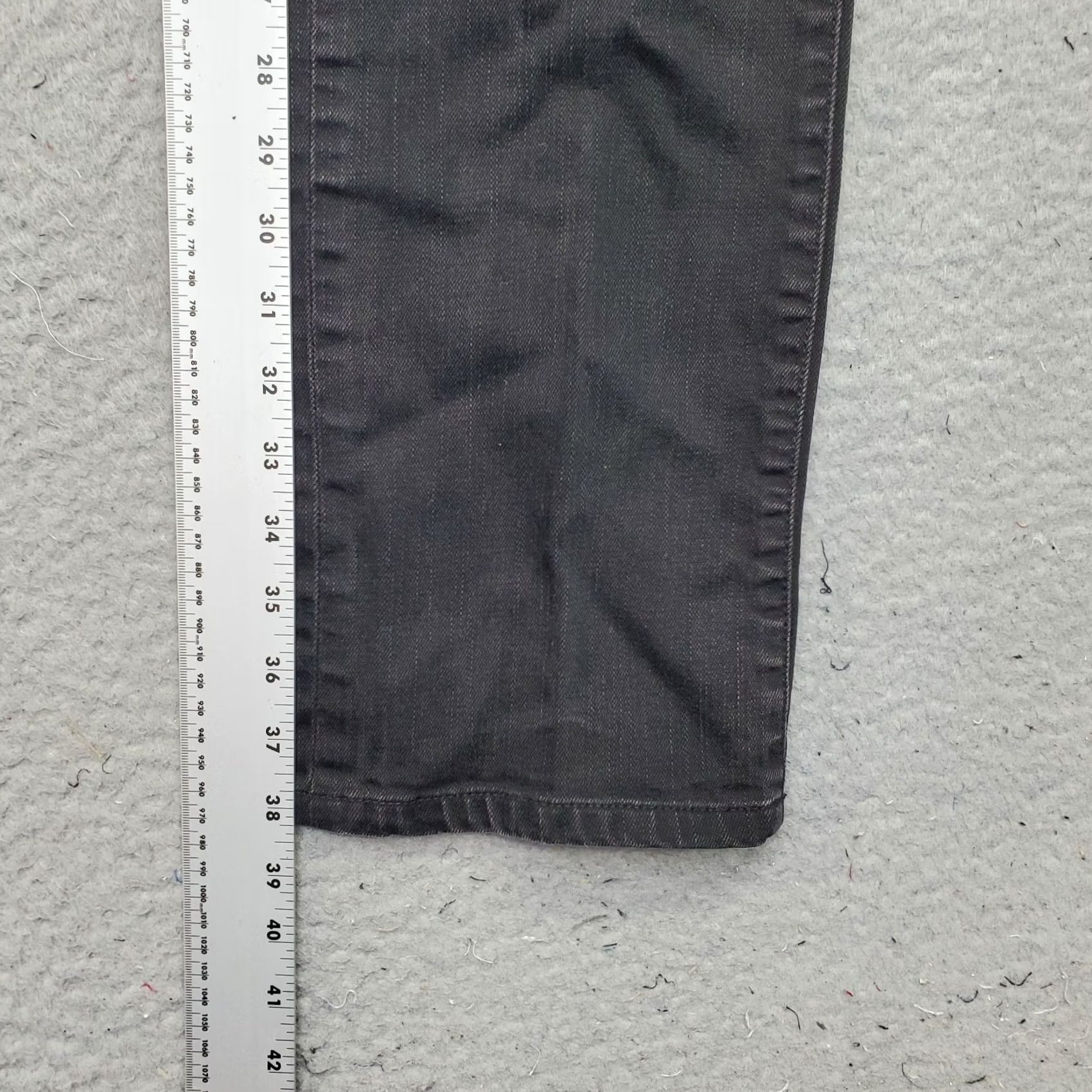 Ralph Lauren Lauren Ralph Lauren Jeans Womens 10 Black Casual Classic Stretch Straight Leg - 5-Pocket Denim Modern Fit Size 32" / US 10 / IT 46 - 3 Thumbnail