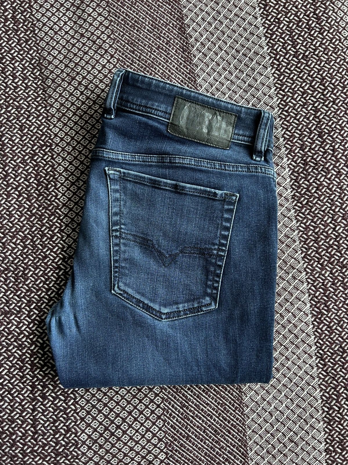 Diesel Diesel Sleenker-X Washed Denim Jeans Size W33 Slim Skinny Size US 33 - 15 Thumbnail