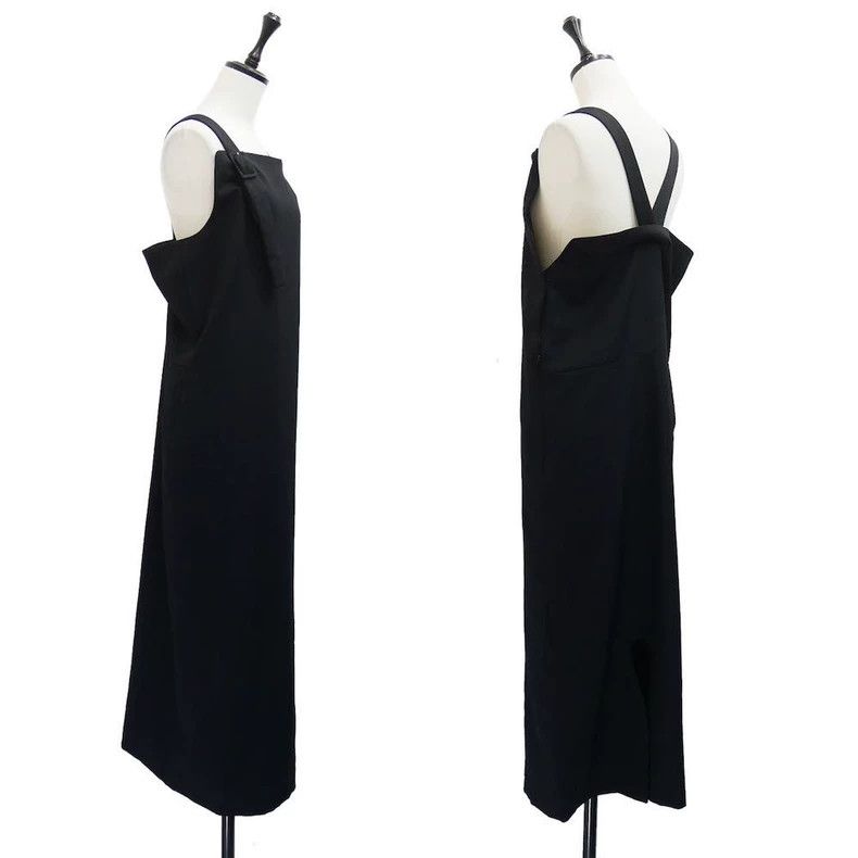 Yohji Yamamoto Yohji Yamamoto size 1 2004aw Wool suspender dress Size S / US 4 / IT 40 - 3 Thumbnail