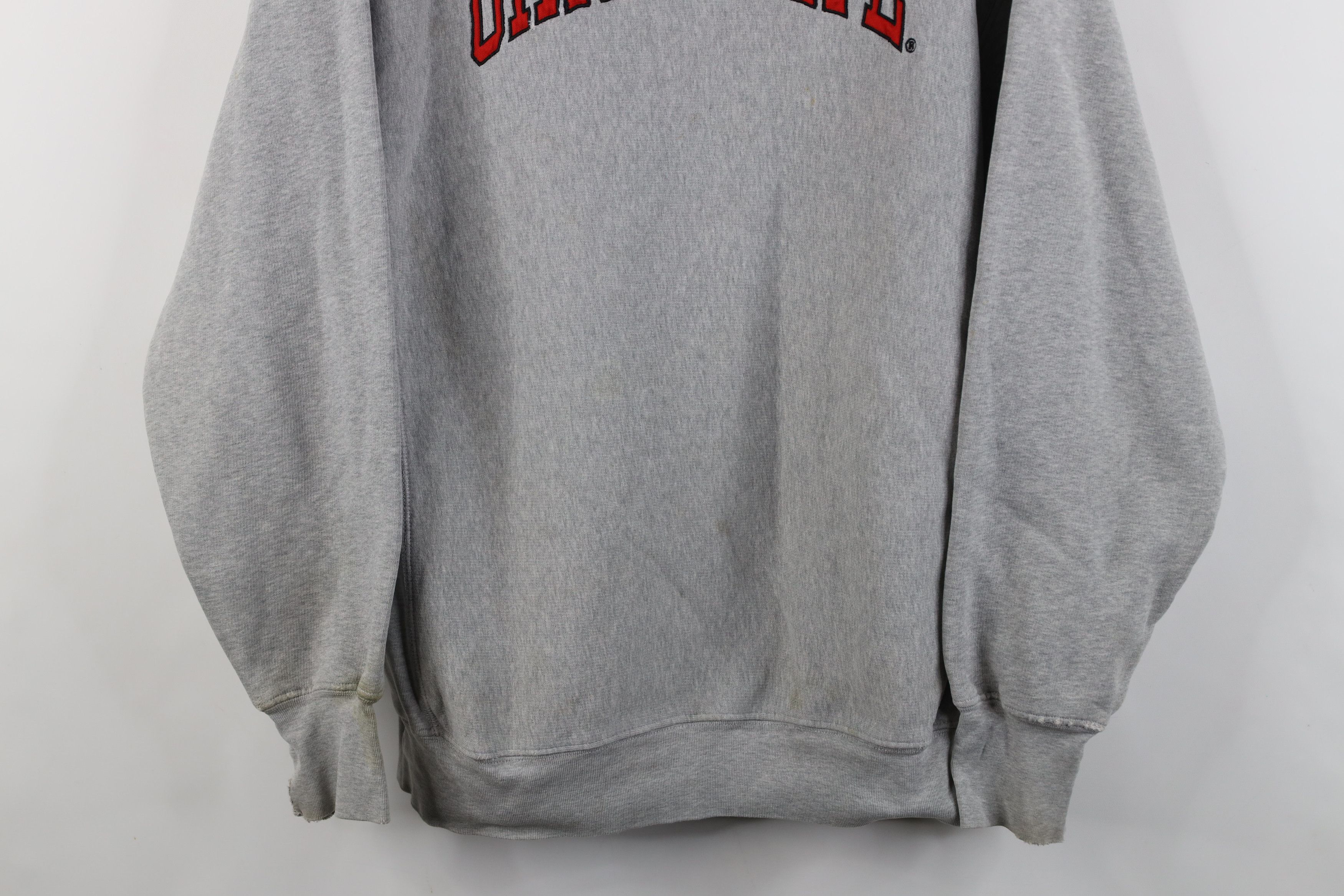 Vintage Vintage 90s Heavyweight Ohio State University Sweatshirt Size US L / EU 52-54 / 3 - 3 Thumbnail