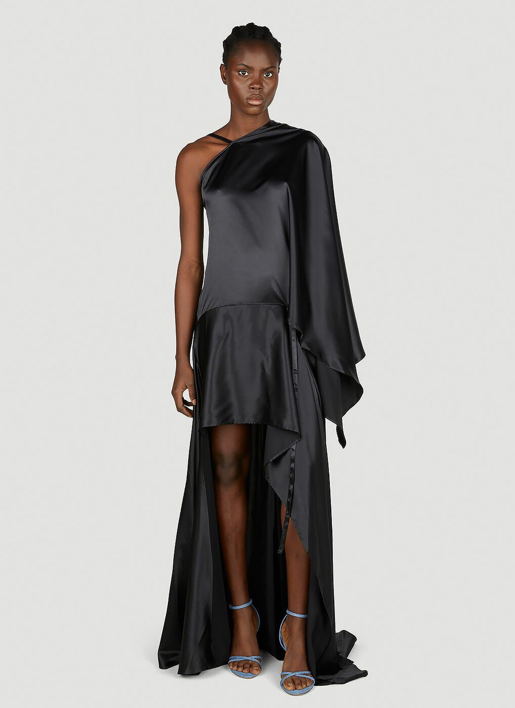 Acne Studios o1y0725 Maxi Dress in Black Size M / US 6-8 / IT 42-44 - 2 Thumbnail