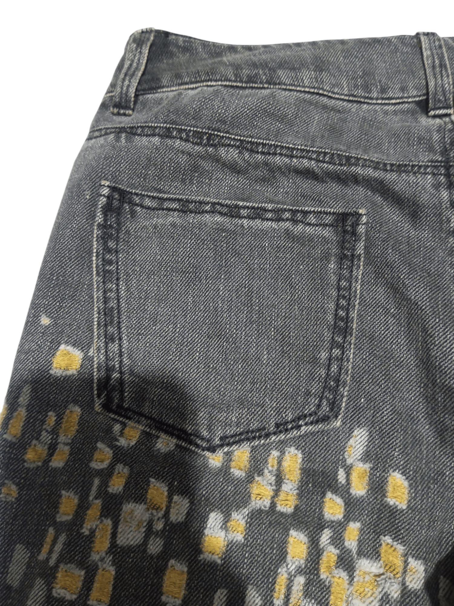 Chanel × Vintage Vintage chanel distressed denim jeans Size 29" - 3 Thumbnail
