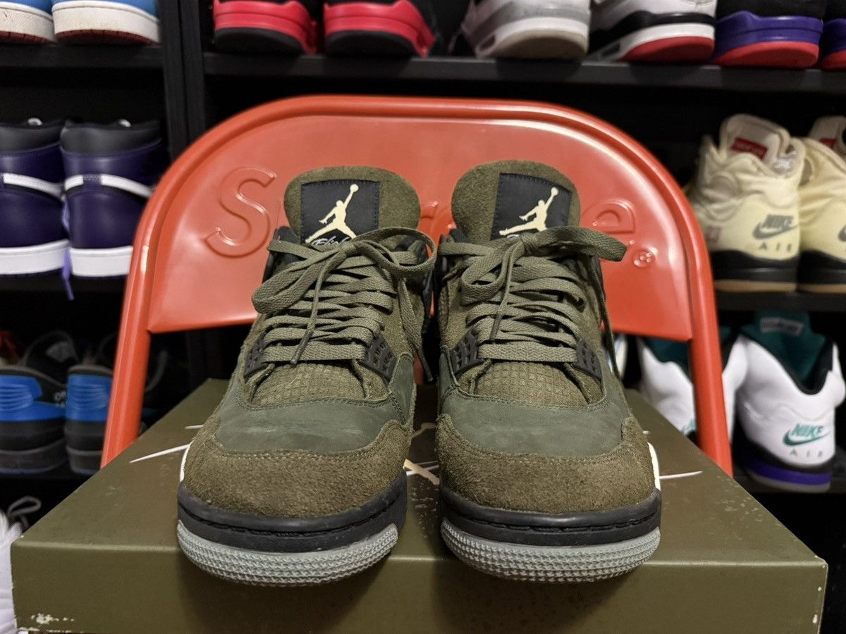 Jordan Brand Air Jordan 4 Retro SE Craft ‘Olive’ Size US 10.5 / EU 43-44 - 4 Thumbnail