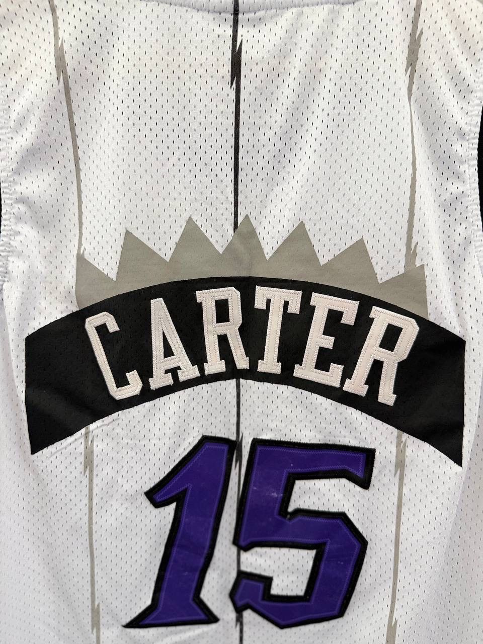Nike Nike Raptors Vince Carter vintage Jersey #15 white Size US M / EU 48-50 / 2 - 10 Thumbnail