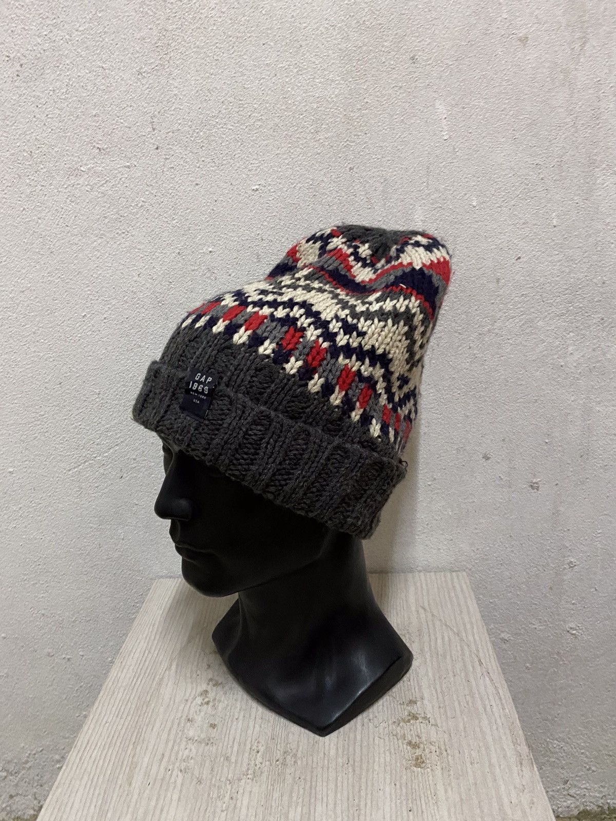 Gap × Vintage Vintage Gap Beanie Hat Size ONE SIZE - 3 Thumbnail