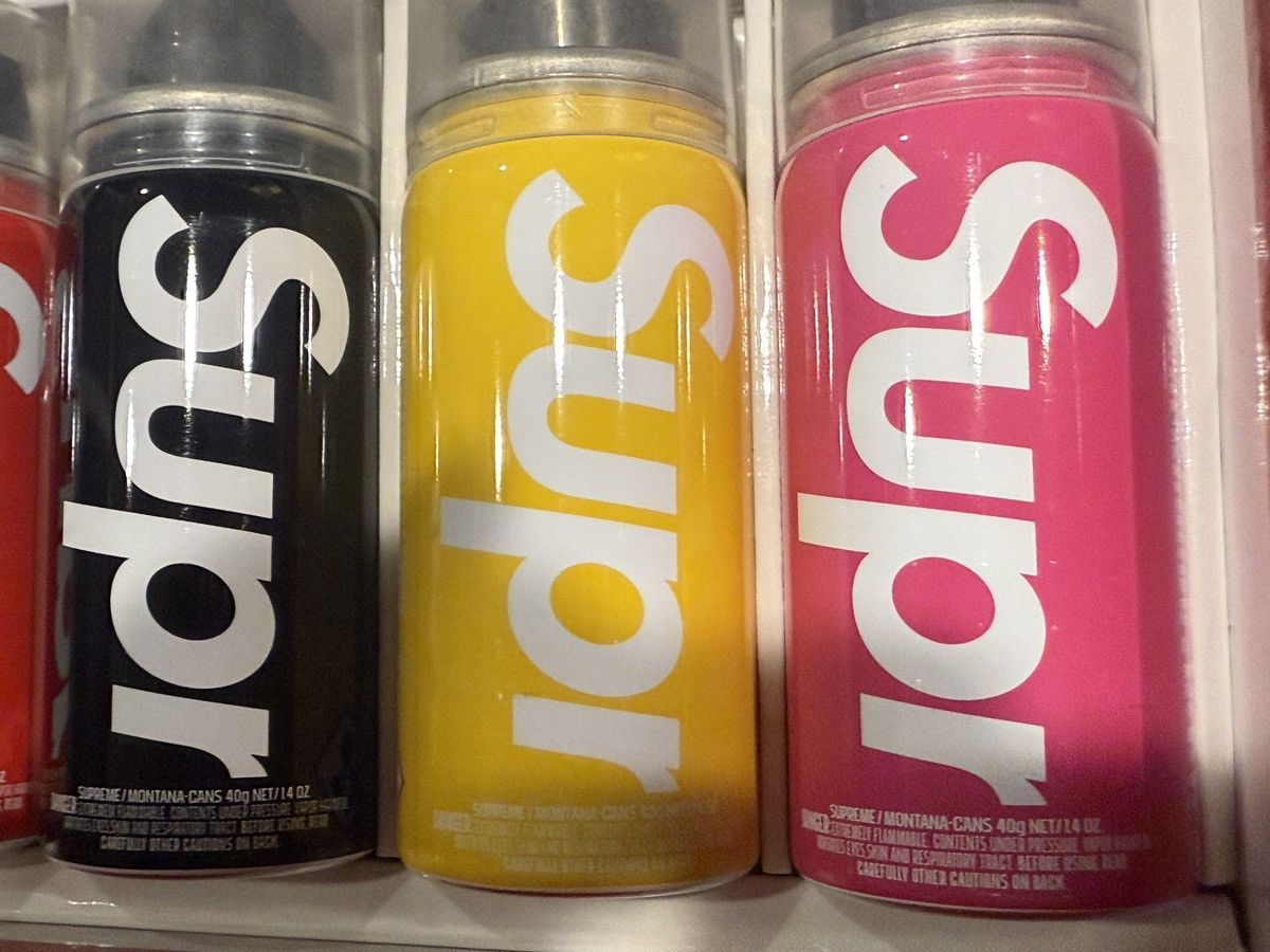 Supreme SUPREME X MONTANA MINI SPRAY CANS SS21 Size ONE SIZE - 7 Thumbnail