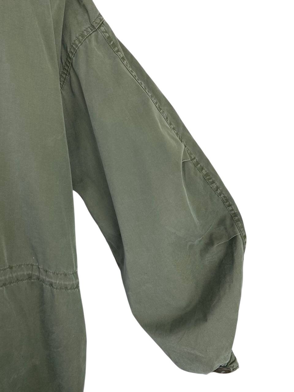 Vintage 1972 Vietnam War Army M-65 Fishtail Parka
