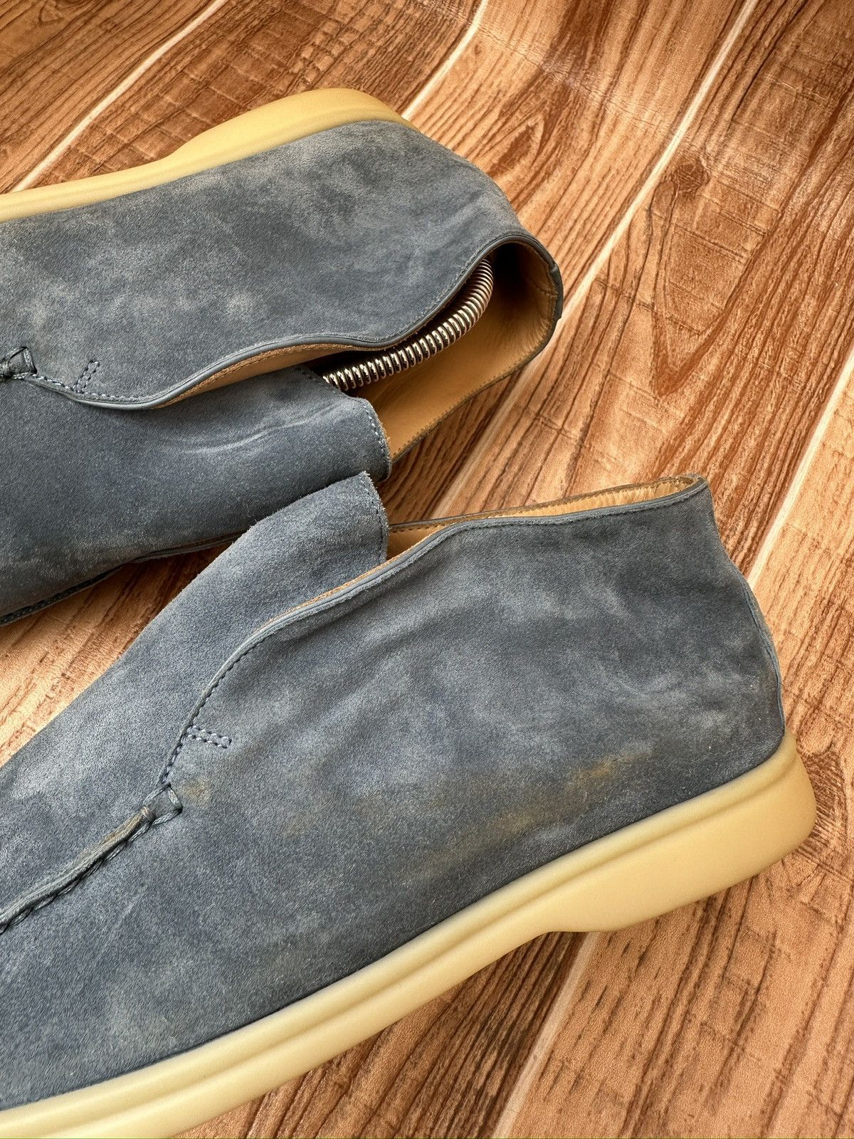 Loro Piana Loro Piana Dark Cyan Open Walk Ankle Boots Size US 8.5 / EU 41-42 - 22 Thumbnail