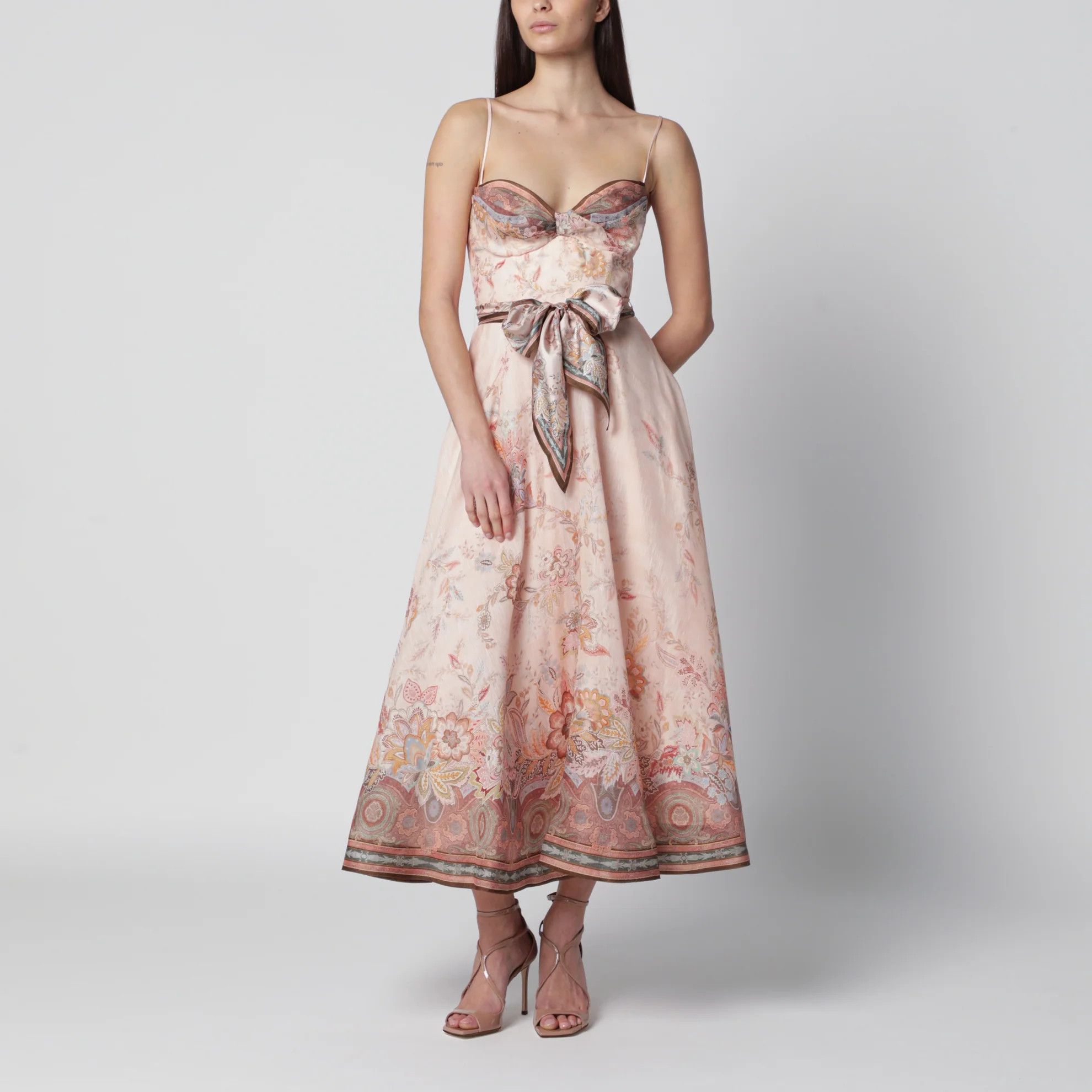 Zimmermann o1d2blof0526 Midi Dress in Multicolor Size M / US 6-8 / IT 42-44 - 1 Thumbnail
