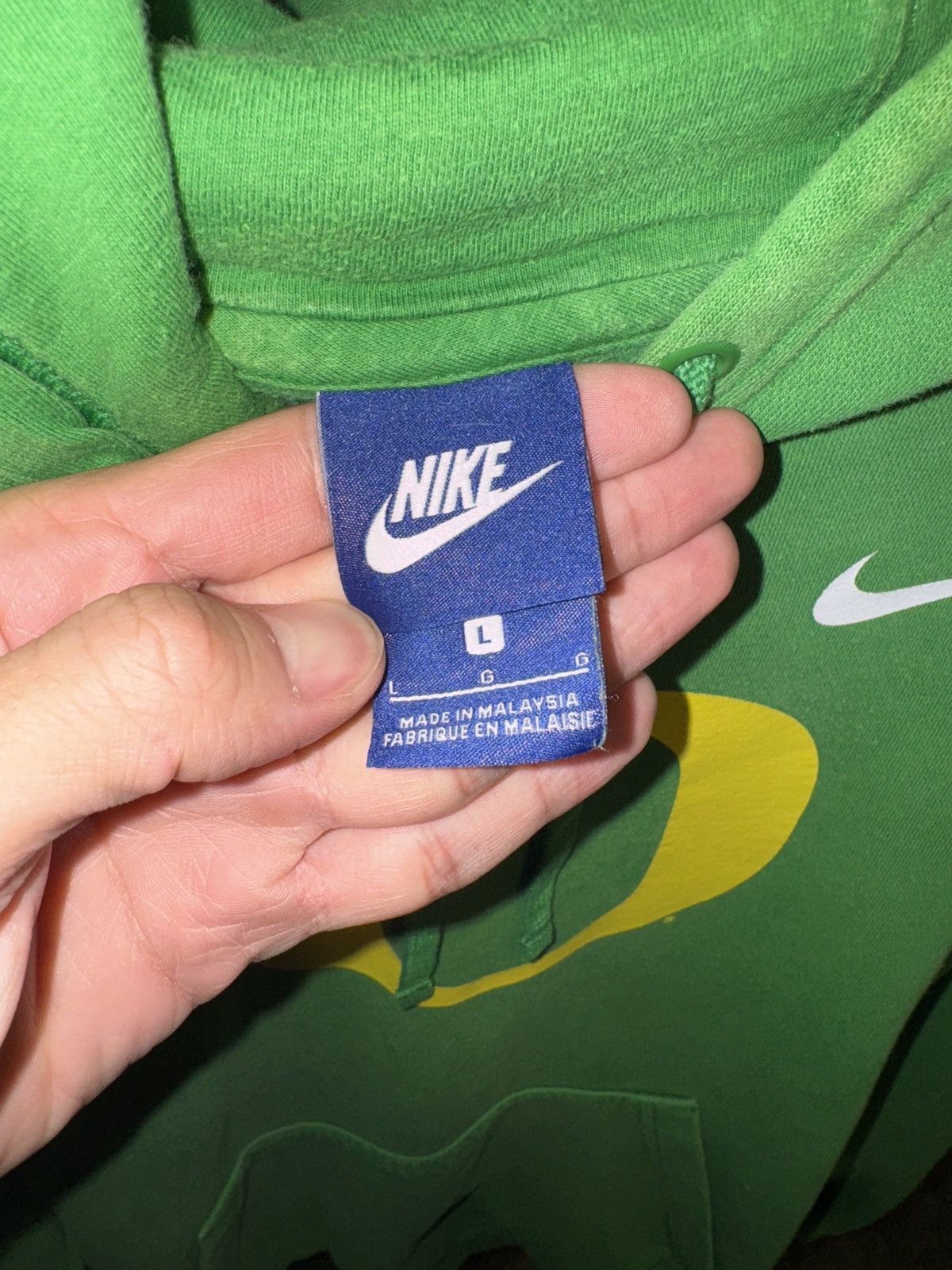 Nike Nike Oregon Ducks Club Hoodie Size US L / EU 52-54 / 3 - 3 Thumbnail