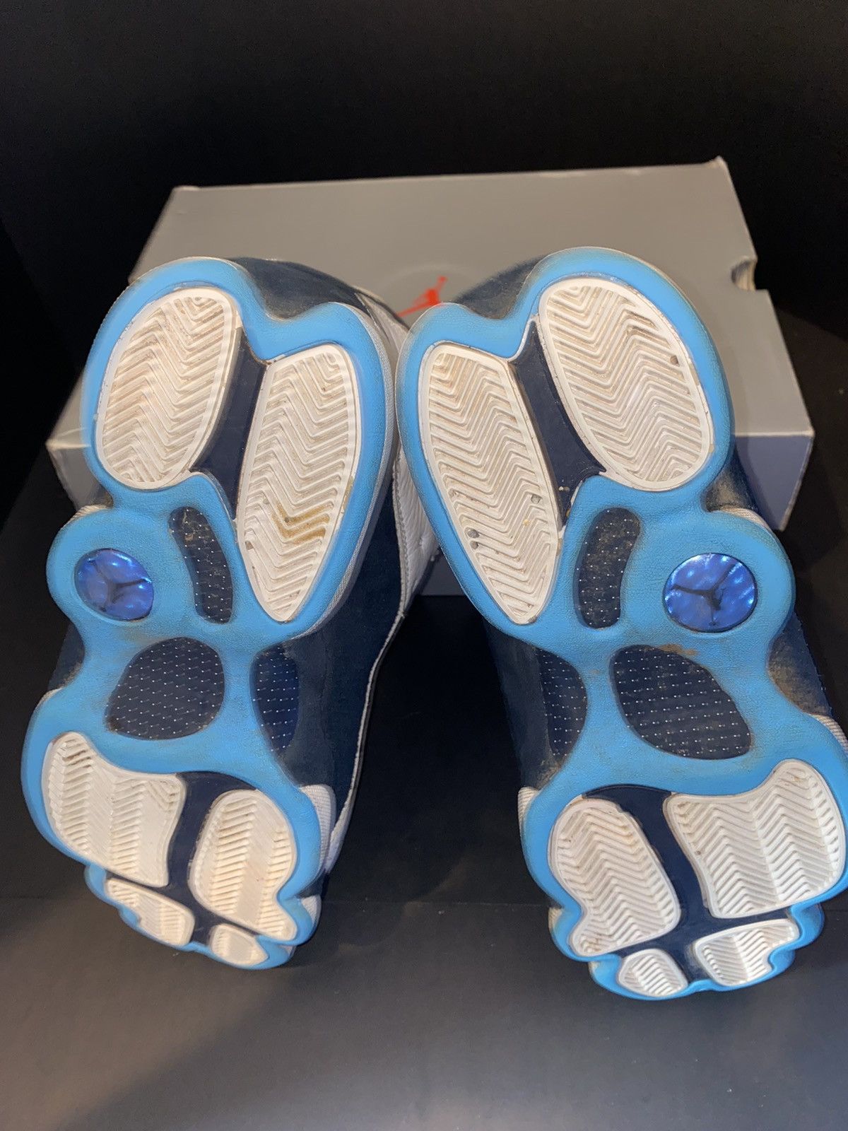 Jordan Brand Air Jordan 13 Retro “Obsidian Navy” UNC Size 10 W Rep Box Size US 10 / EU 43 - 6 Thumbnail