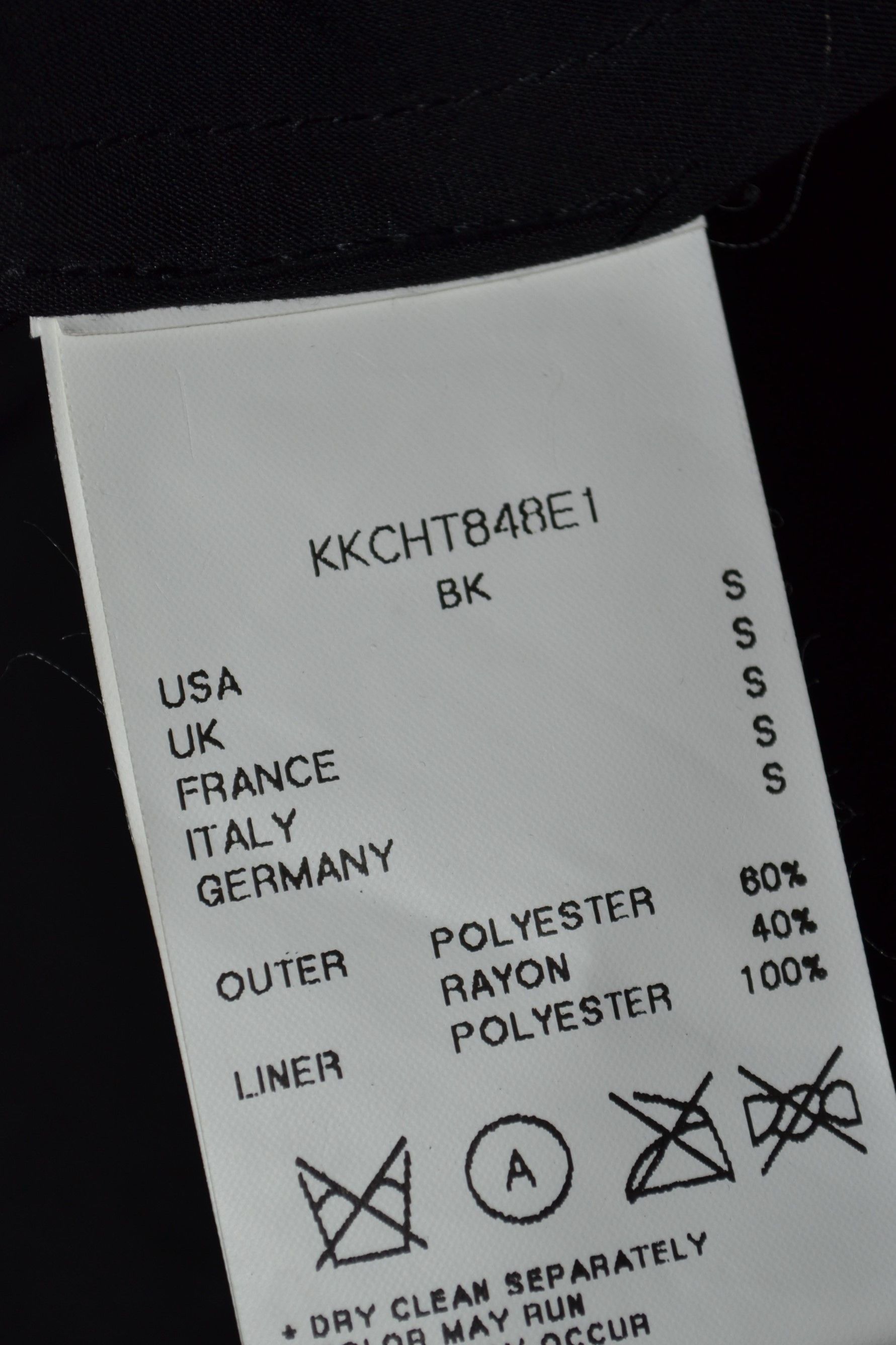 Kai Aakmann Kai Aakmann Korean Designer S size Black Trenchcoat Size S / US 4 / IT 40 - 7 Thumbnail