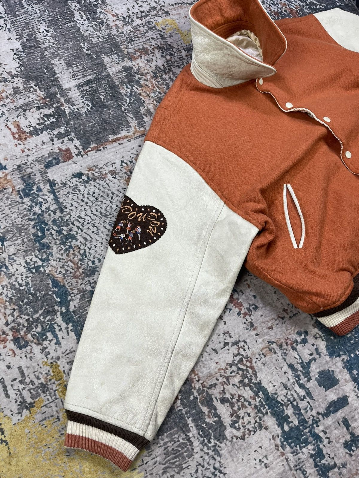 Japanese Brand Vintage PDD Pou Dou Dou Stadium Jumper Jacket Size US M / EU 48-50 / 2 - 8 Thumbnail