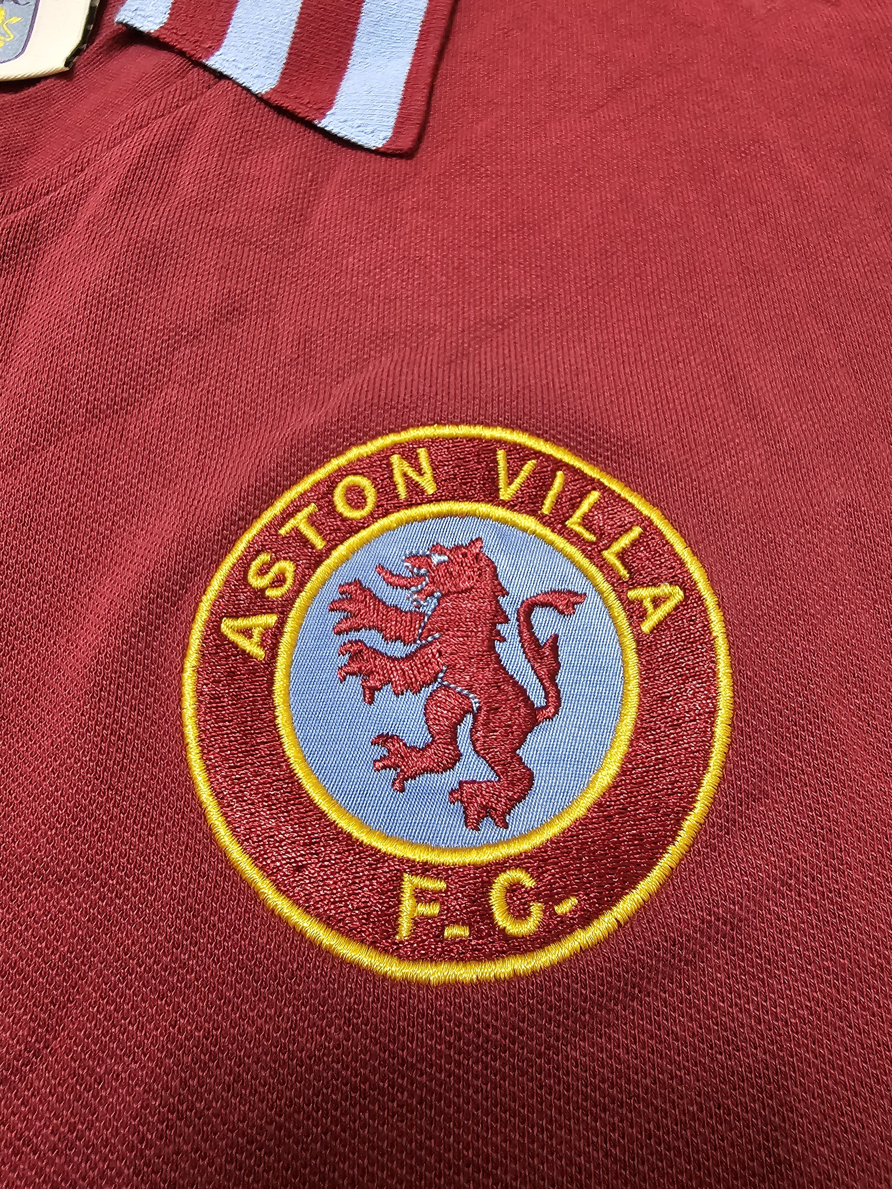 All Sport × Vintage ASTON VILLA 1974 1975 HOME FOOTBALL SHIRT SOCCER JERSEY Size US L / EU 52-54 / 3 - 4 Thumbnail