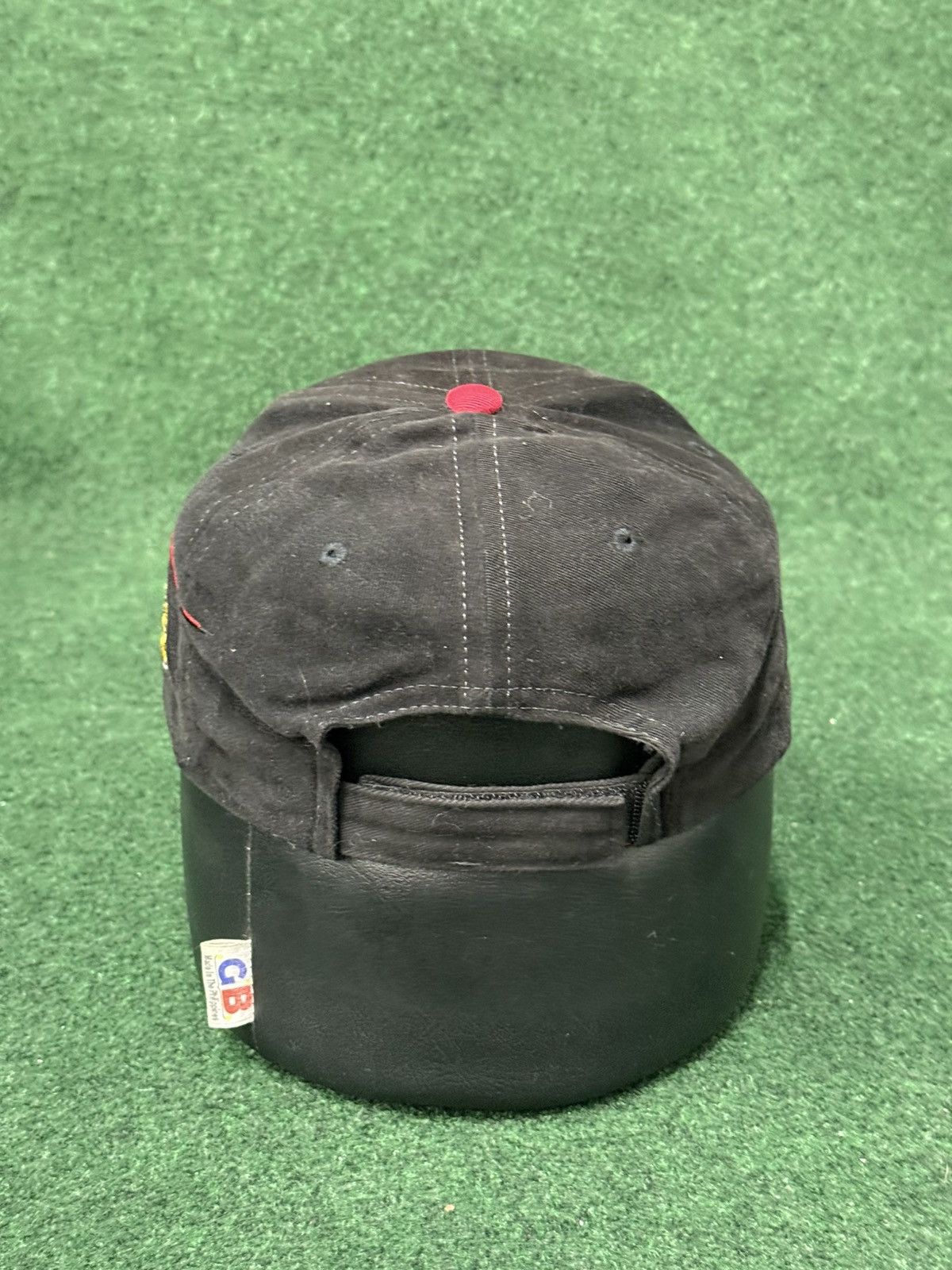 NASCAR Vintage Nascar Cabelas 250 In The Red Strapback Hat Size ONE SIZE - 4 Thumbnail