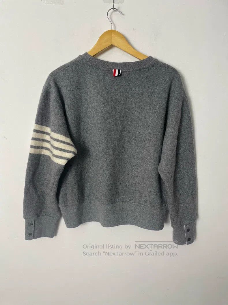 Thom Browne Thom Browne Grey hoodie Size US S / EU 44-46 / 1 - 4 Thumbnail
