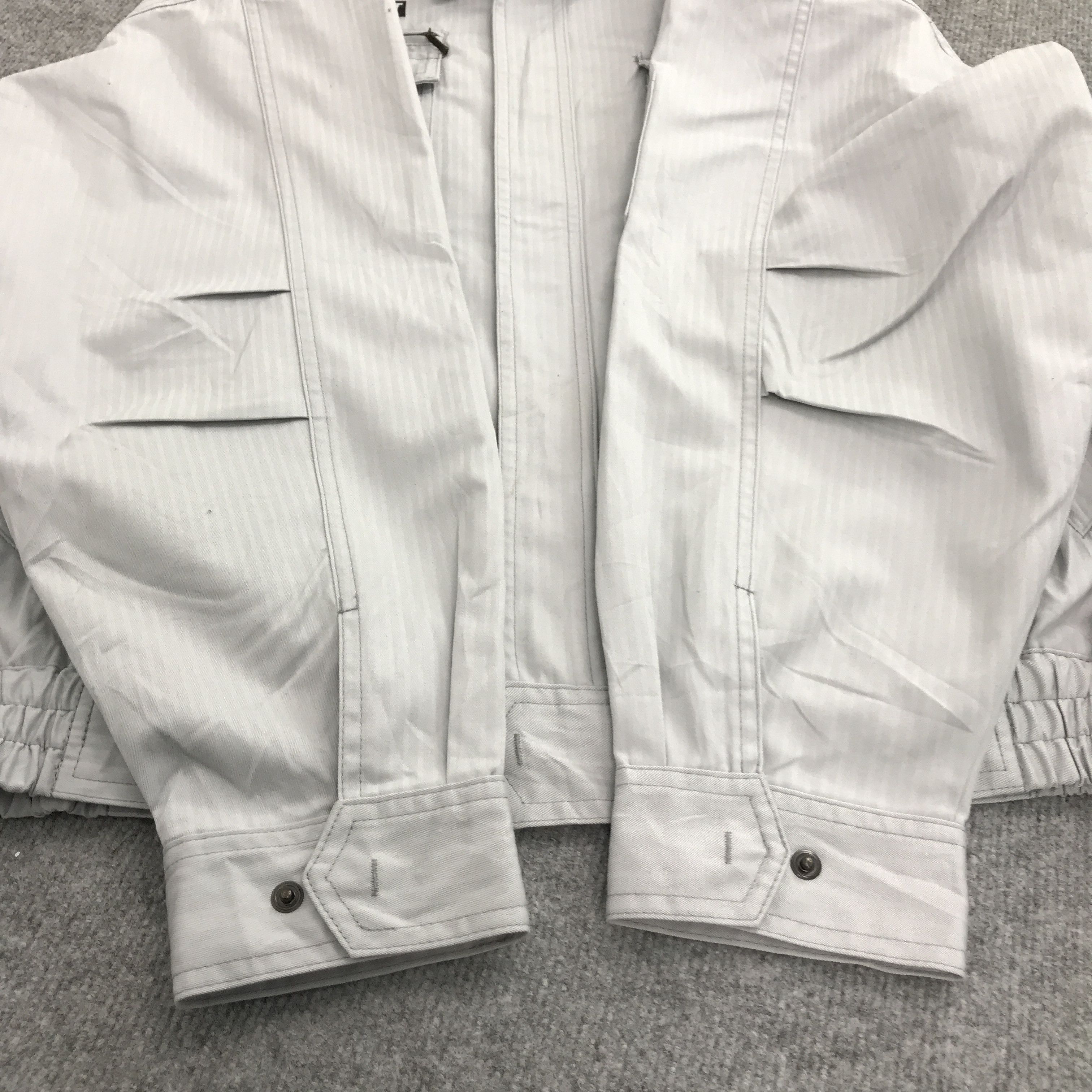 Japanese Brand MITSUBISHI RALLIART ZIPPER UNIFORM WORK CUSTOM JACKET Size US L / EU 52-54 / 3 - 5 Thumbnail