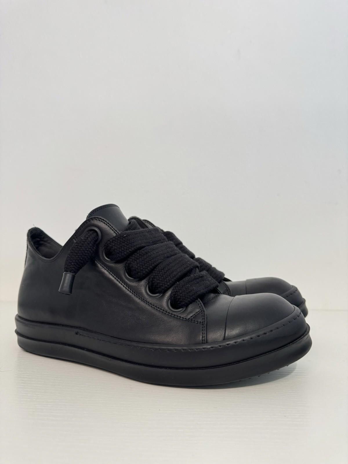 Rick Owens Rick Owens Jumbo Laces Ramones Black Low Top