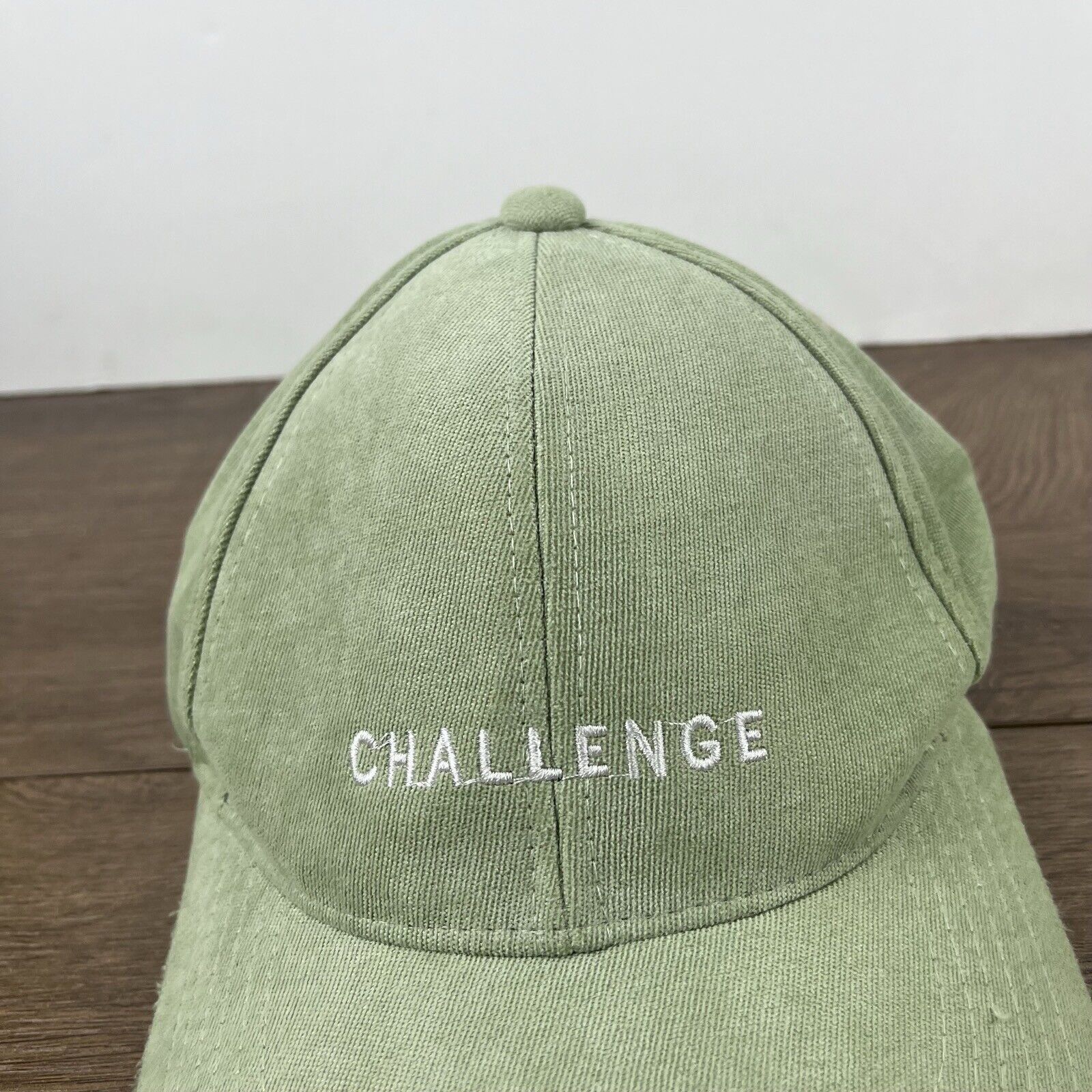 Other Challenge Hat Challenge Adjustable Hat Green Hat Adjustable Size ONE SIZE - 7 Thumbnail