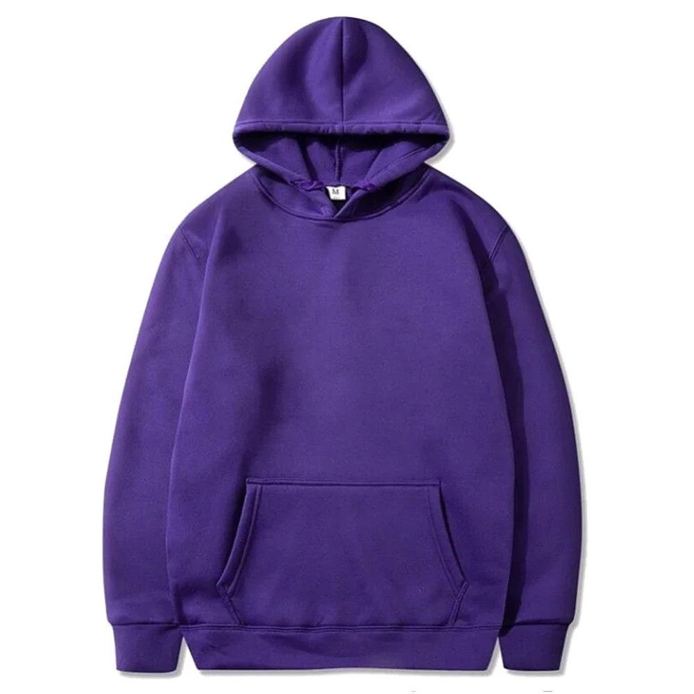 The Unbranded Brand US Men Hoodies Casual Long Sleeve Classic Hoodie Size US L / EU 52-54 / 3 - 5 Thumbnail