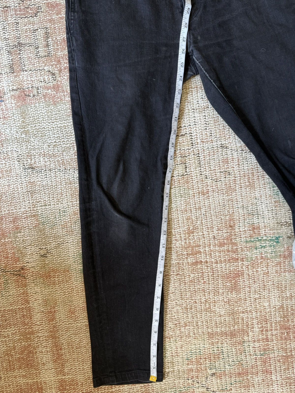 Saint Laurent Paris YSL Saint Laurent slim fit black jeans size 31 Size US 31 - 11 Thumbnail