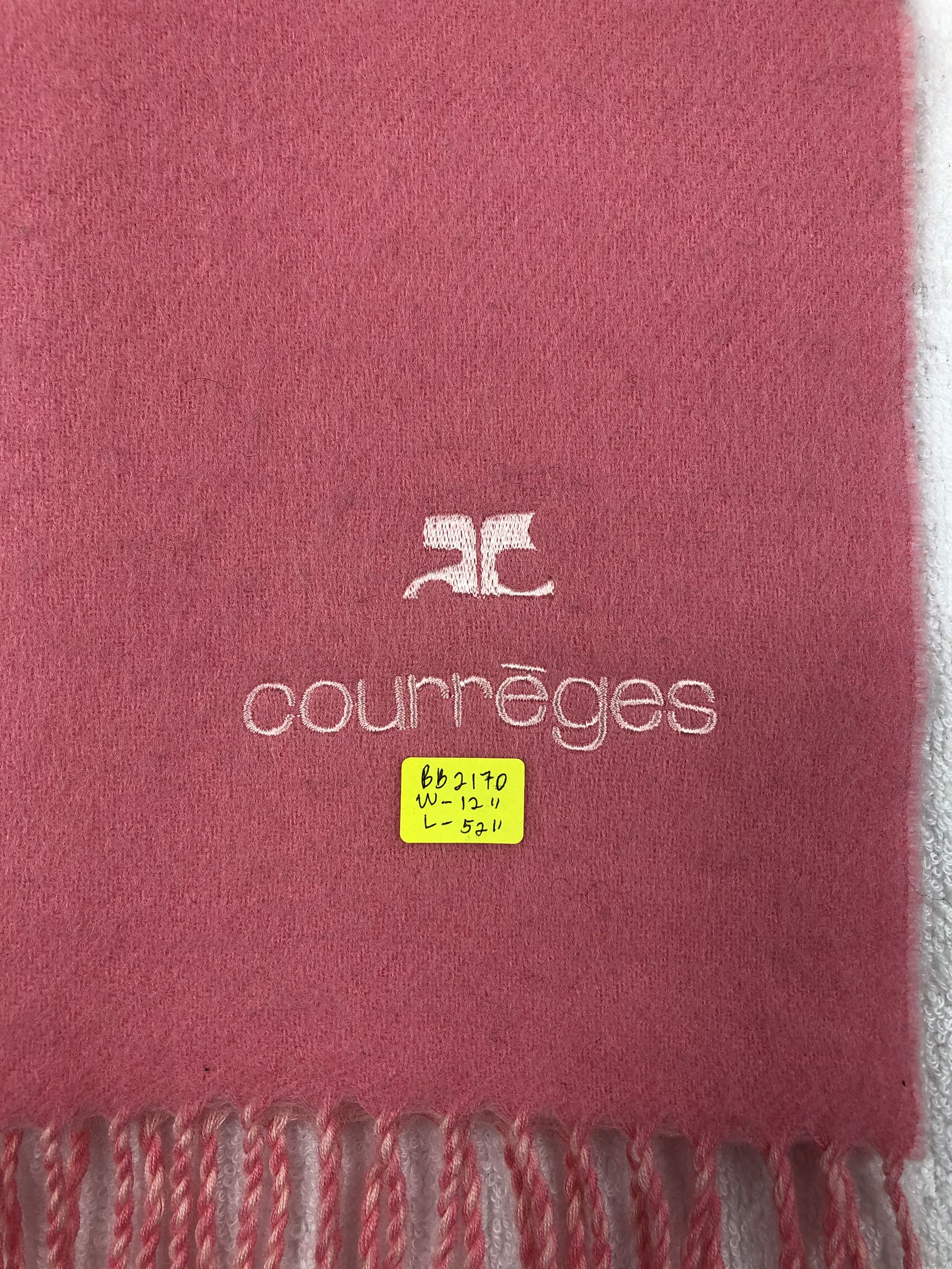 Courreges Courreges Scarf / Muffler / Neckwear Size ONE SIZE - 2 Thumbnail
