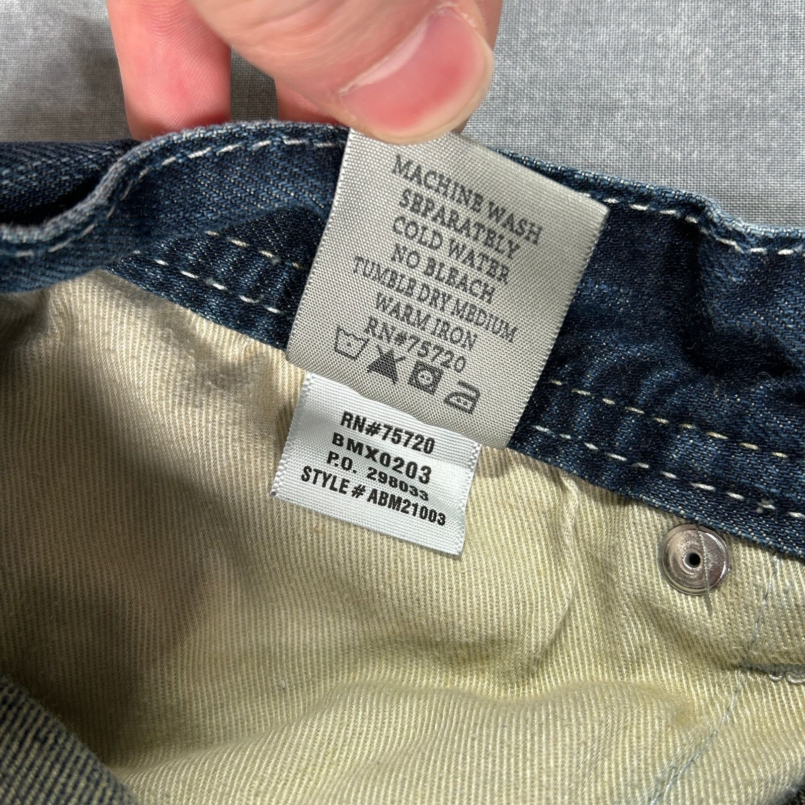 BKE BKE Aiden low rise slim fit bootcut Y2K jeans womens 28x29 Size 28" / US 6 / IT 42 - 6 Thumbnail