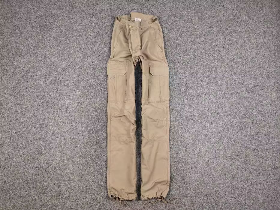 Japanese Brand Vintage 90's Military Ripstop Japan Beige Cargo Pants Size US 32 / EU 48 - 1 Thumbnail