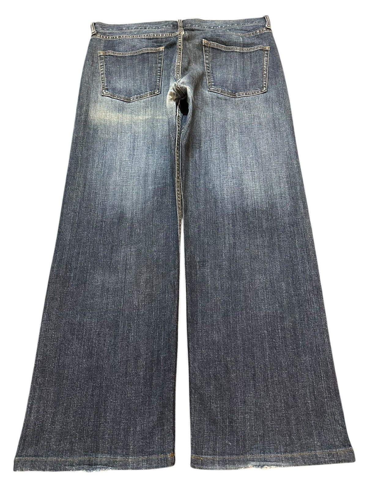 Fubu Vintage Japanese Brand Blue Faded Wash Style Baggy Jeans Size US 36 / EU 52 - 2 Thumbnail