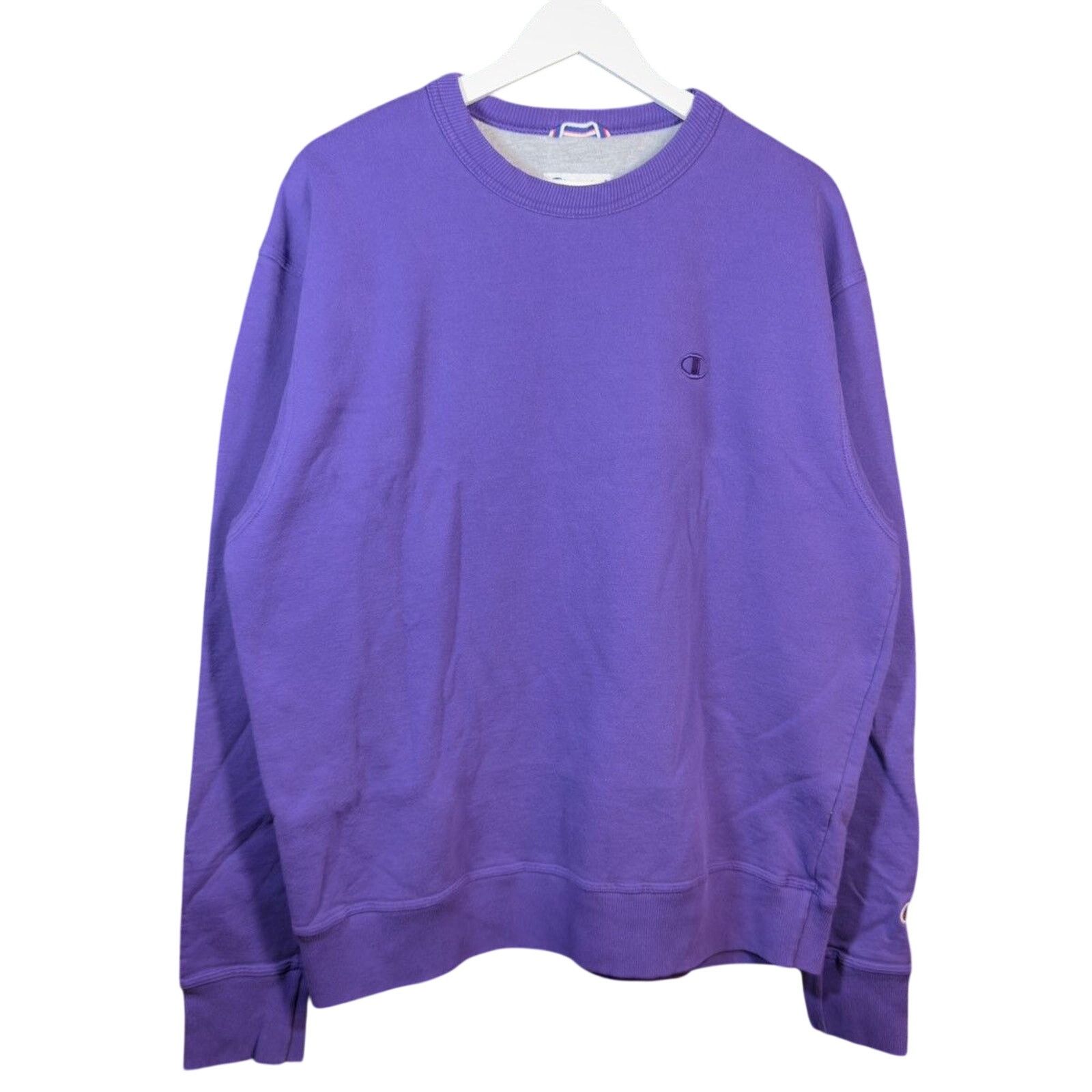 Champion Champion Powerblend Embroidered Logo Crewneck Sweatshirt Size US L / EU 52-54 / 3 - 1 Thumbnail