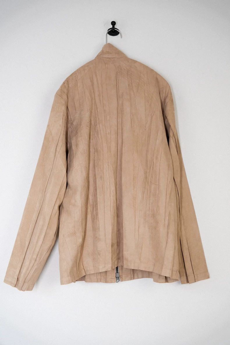 Issey Miyake Issey Miyake Suede stand-up collar knight jacket Size M / US 6-8 / IT 42-44 - 7 Thumbnail