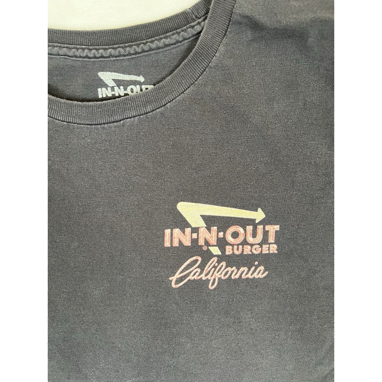 Other Vintage In N Out Burger T-Shirt Size 3XL Black Faded Hot Rod Size US XXL / EU 58 / 5 - 3 Thumbnail