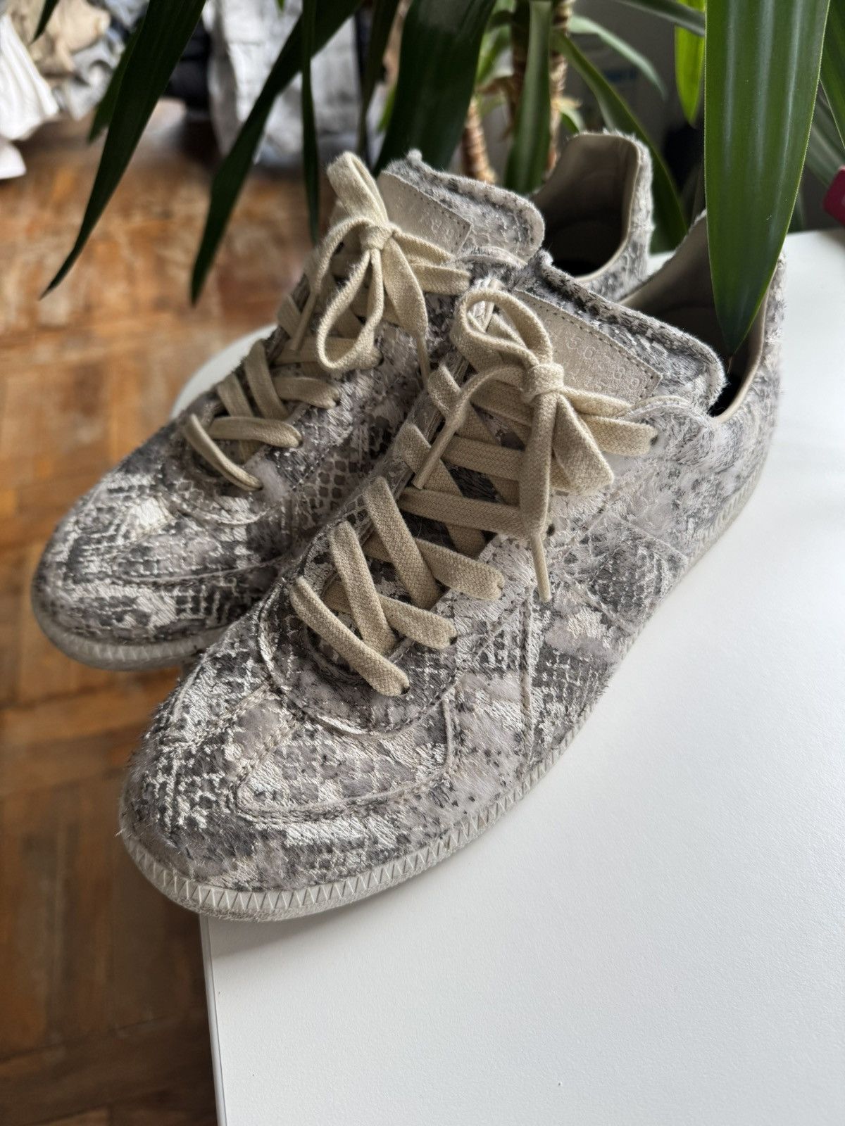 Maison Margiela maison margiela gats snakeskin Size US 8 / EU 41 - 1 Thumbnail