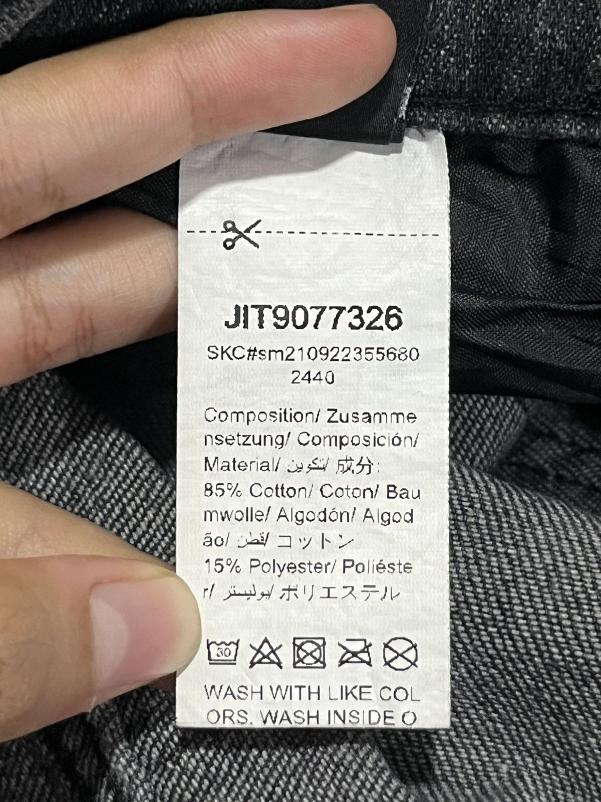 Japanese Brand Shein Flare Leg Hagi Jeans Baggy Size US 33 - 10 Thumbnail