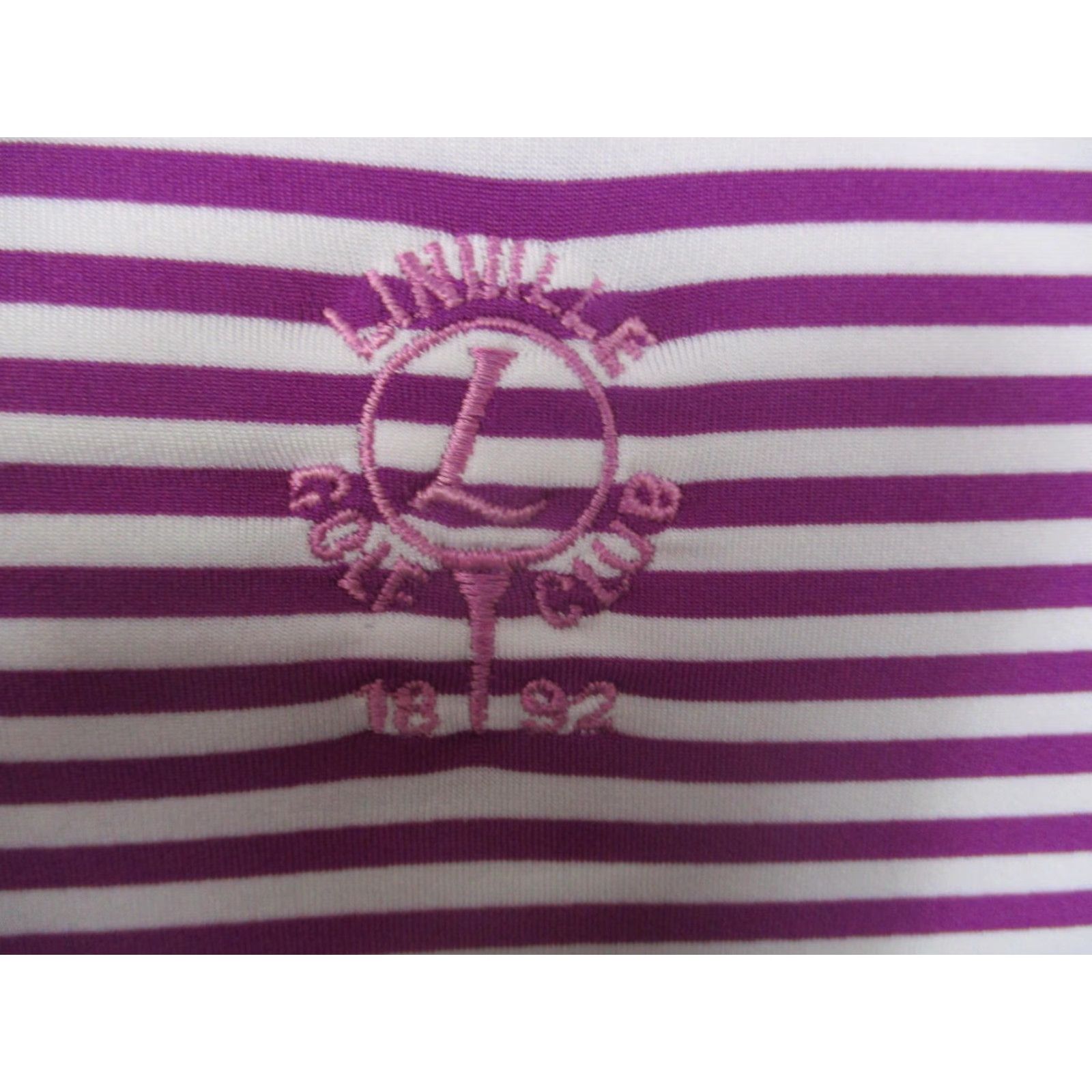 Peter Millar Peter Millar Polo Shirt Mens Large Purple Striped Summer Comfort Linville Golf Size US L / EU 52-54 / 3 - 3 Thumbnail