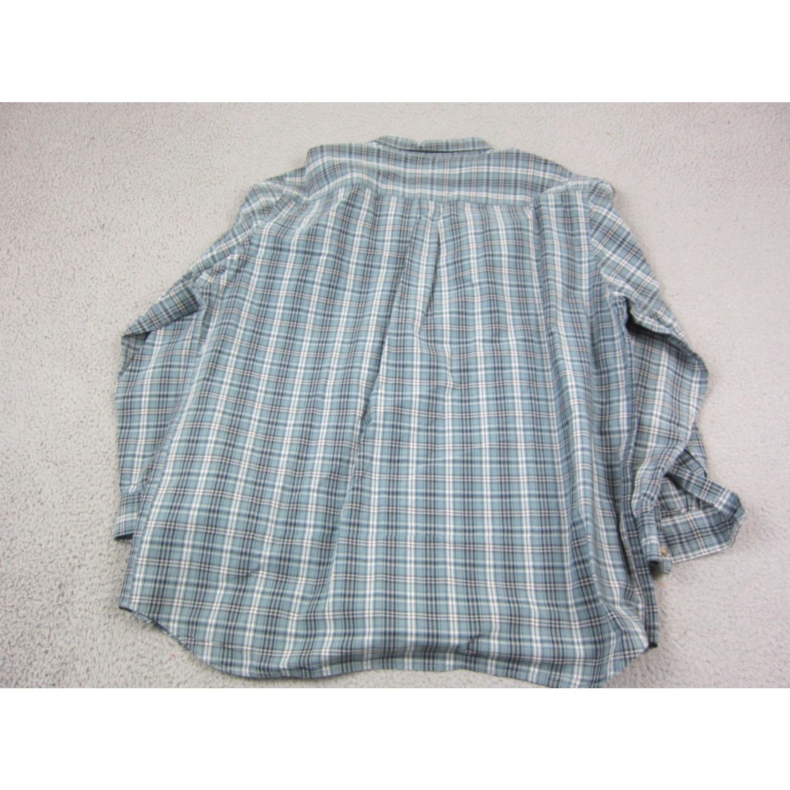 Carhartt Carhartt Shirt Adult 2XL Tall XXLT Blue Plaid Button Down Workwear Mens Cotton Regular Fit Women? Size US XXL / EU 58 / 5 - 6 Thumbnail