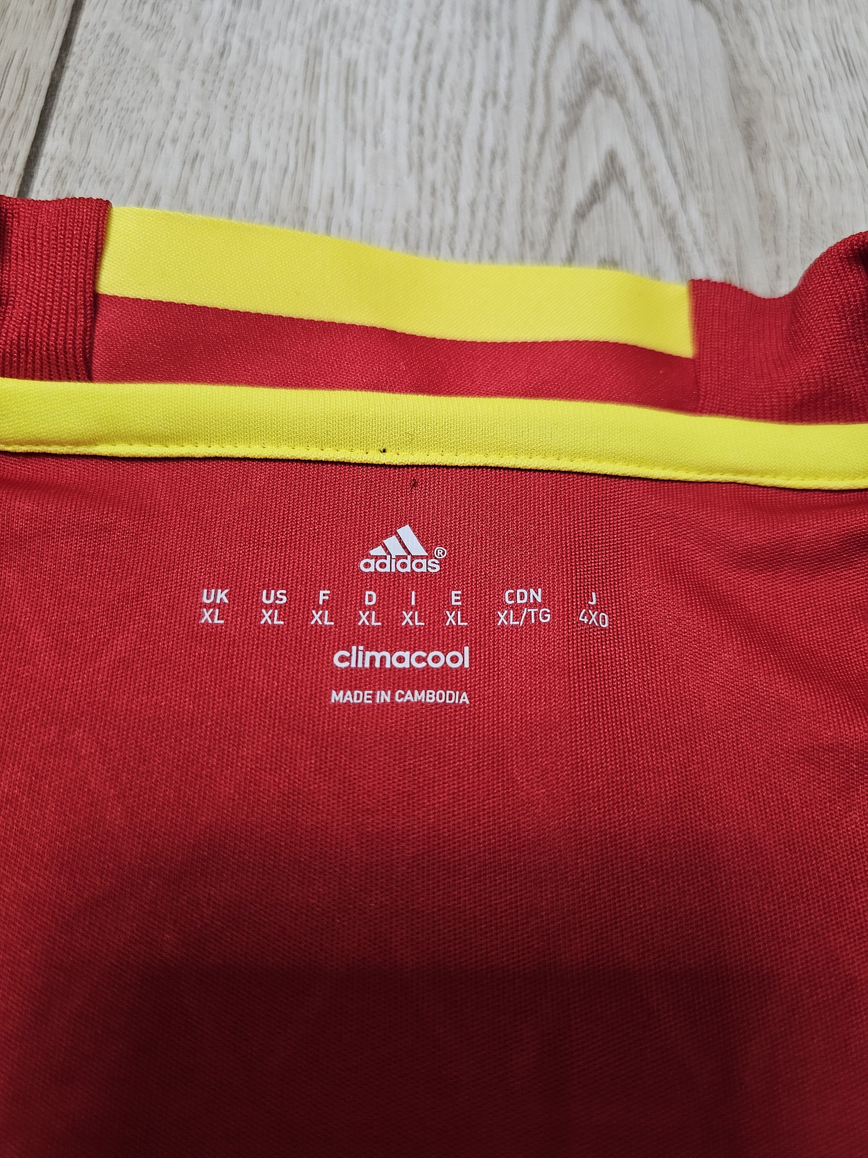 Adidas SPAIN 2015 2016 HOME ESPANIA FOOTBALL SHIRT SOCCER JERSEY Size US XL / EU 56 / 4 - 5 Thumbnail