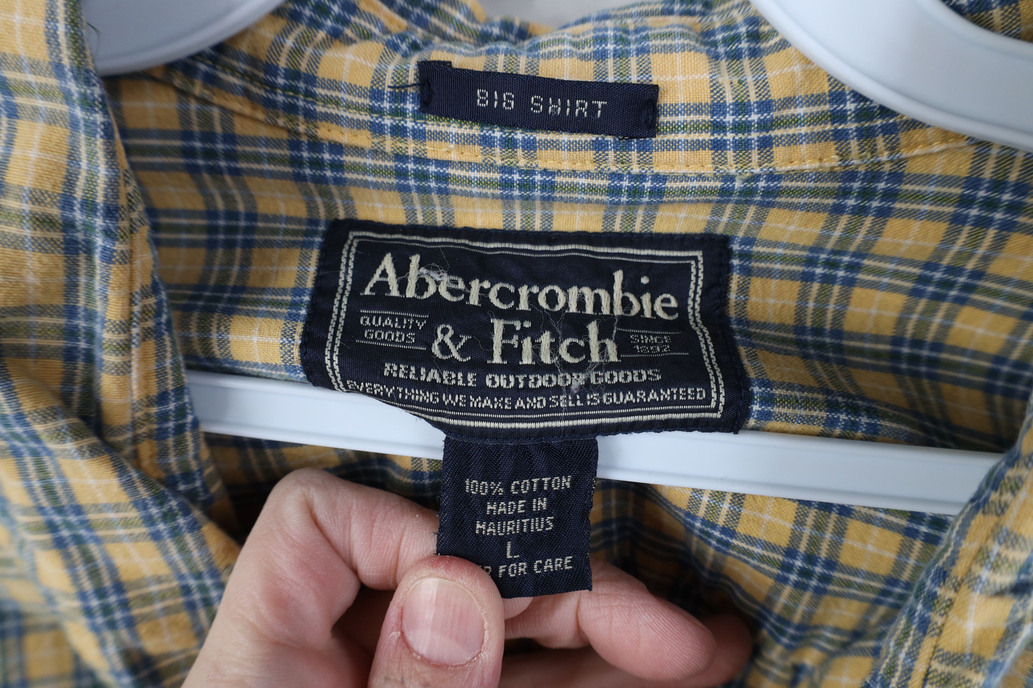 Abercrombie & Fitch Vintage 90s Abercrombie & Fitch Baggy Button Down Shirt Size US L / EU 52-54 / 3 - 7 Thumbnail