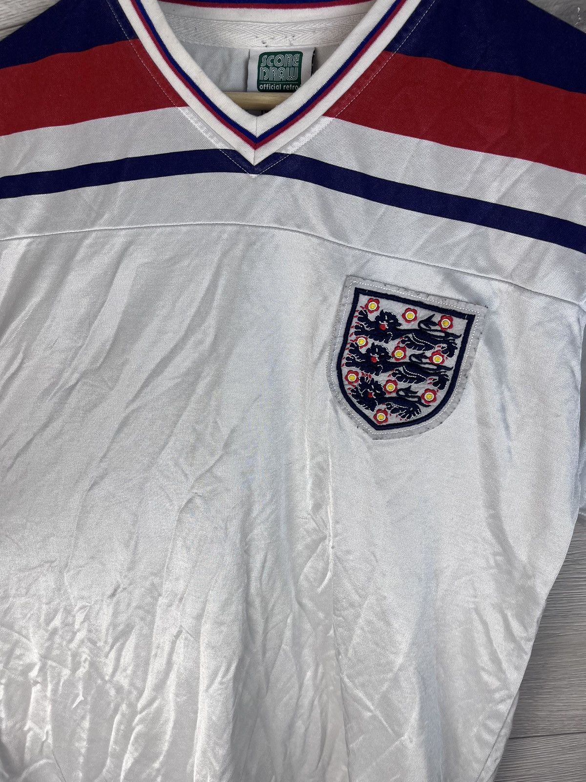 Other Mens soccer jersey Socer Drawe England size M Size US M / EU 48-50 / 2 - 5 Thumbnail