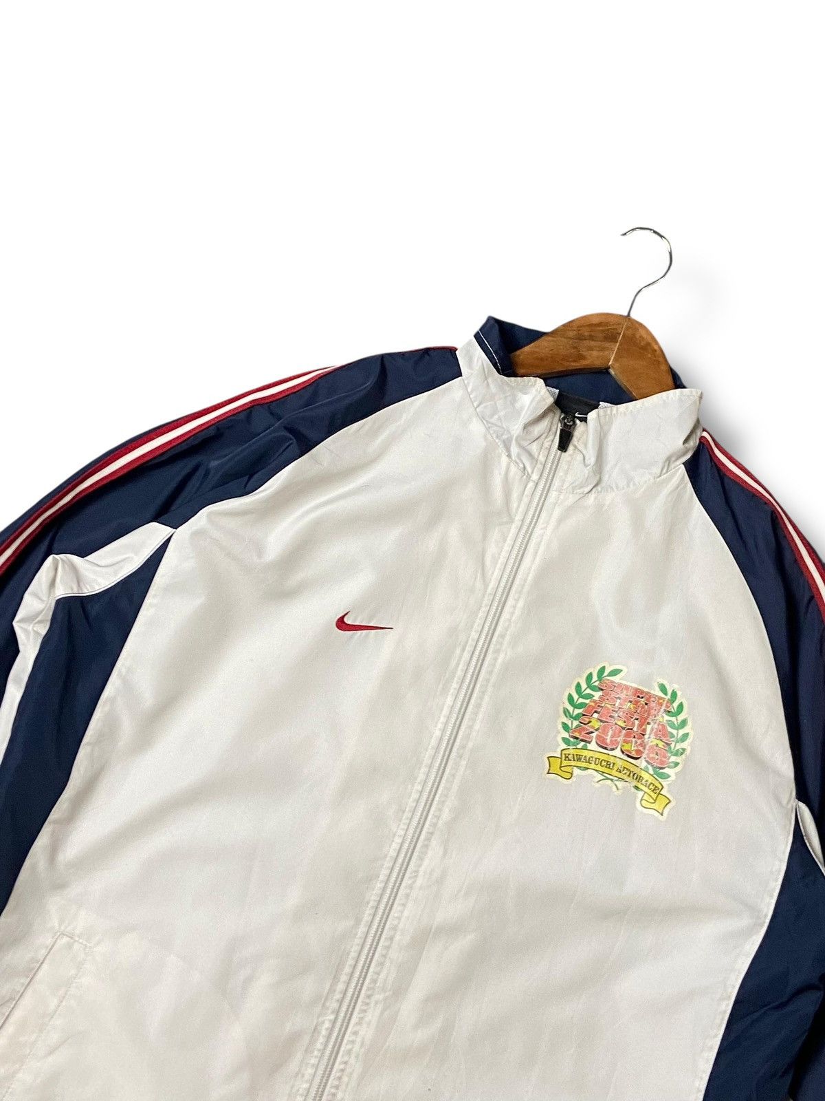 Nike × Vintage Nike x Kawaguchi Autorace Men’s Sportswear Jacket (118) Size US M / EU 48-50 / 2 - 2 Thumbnail