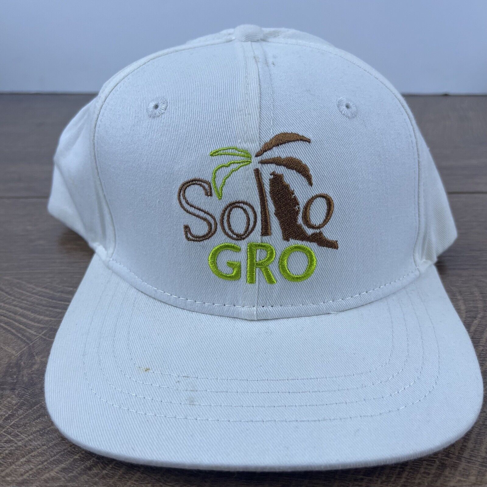 Other Solo Florida Gro Hat Snapback Hat White Adjustable Hat Adult Size ONE SIZE - 2 Thumbnail