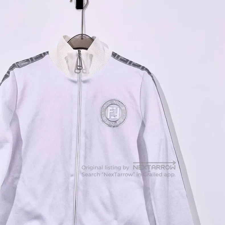 Fendi Fendi Double F Logo White School Jacket Size XS / US 0-2 / IT 36-38 - 4 Thumbnail