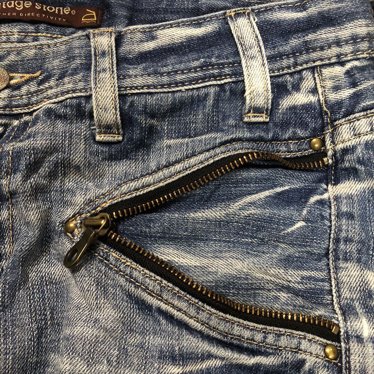 If Six Was Nine × Japanese Brand × Le Grande Bleu (L.G.B.) VINTAGE JAPANESE BRAND HERITAGE STONE DENIM JEANS Size US 32 / EU 48 - 11 Thumbnail